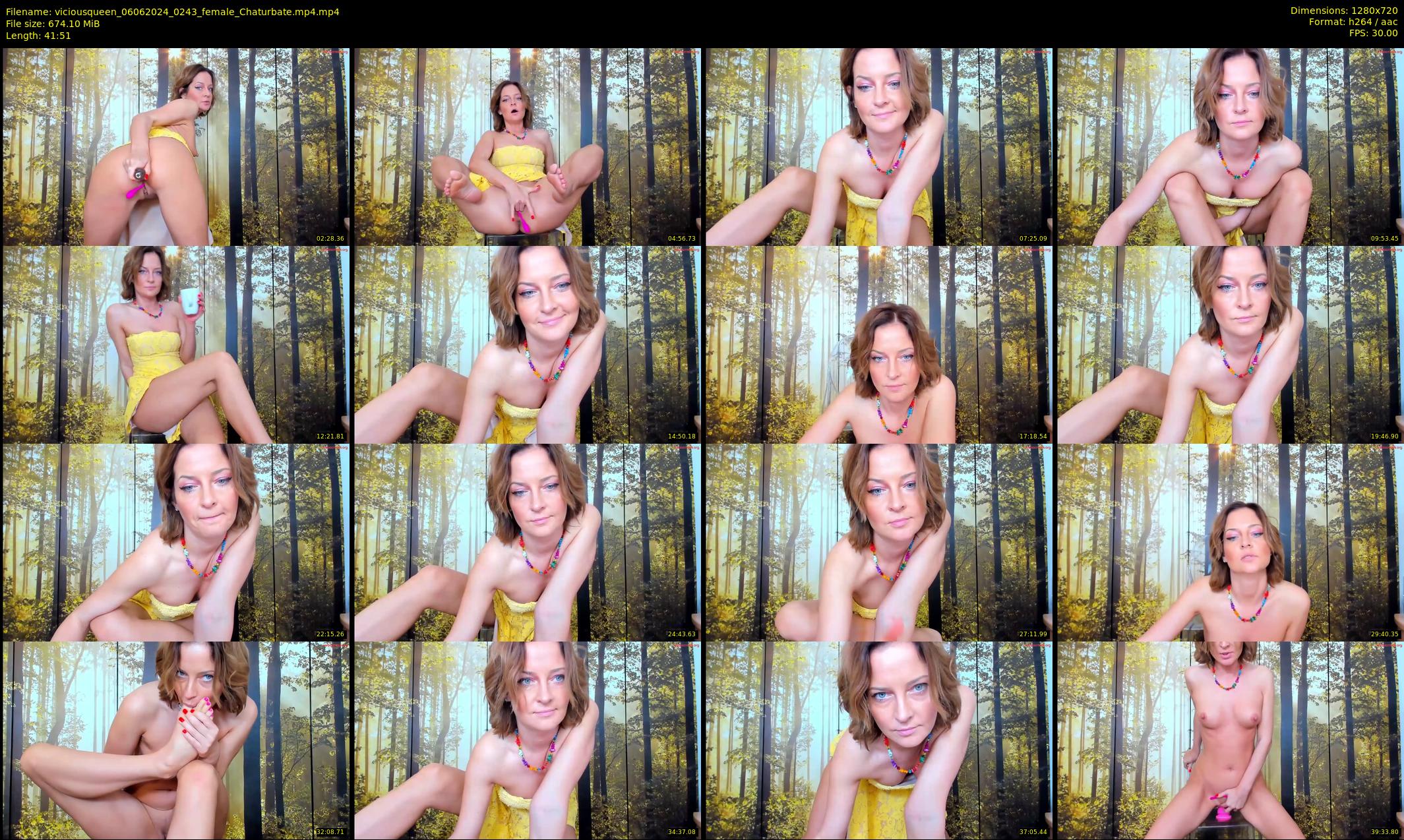 viciousqueen — 42 minute Chaturbate female cam show recording, 720p, Jun 6, 2024