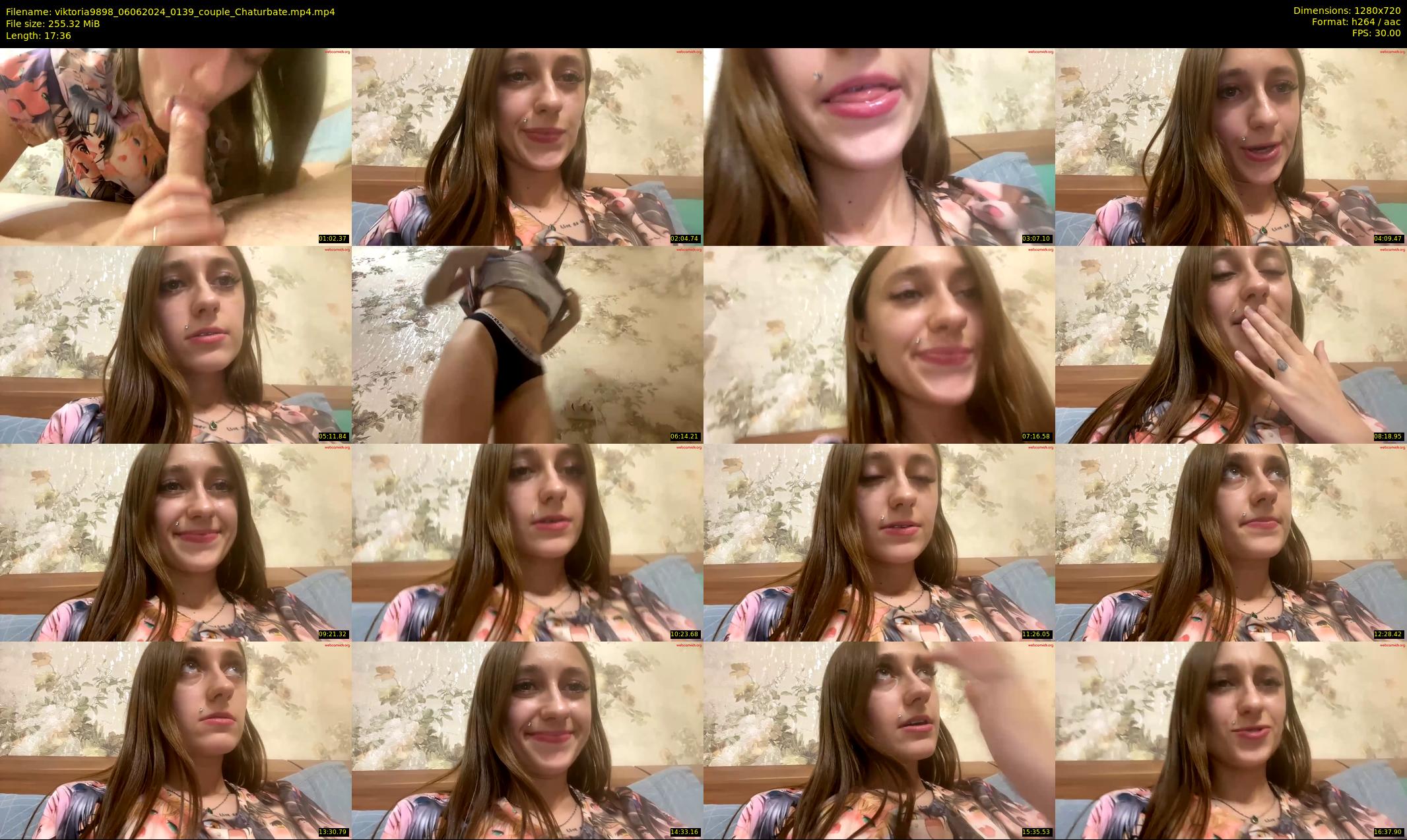 viktoria9898 — 18 minute Chaturbate couple cam show recording, 720p, Jun 6, 2024
