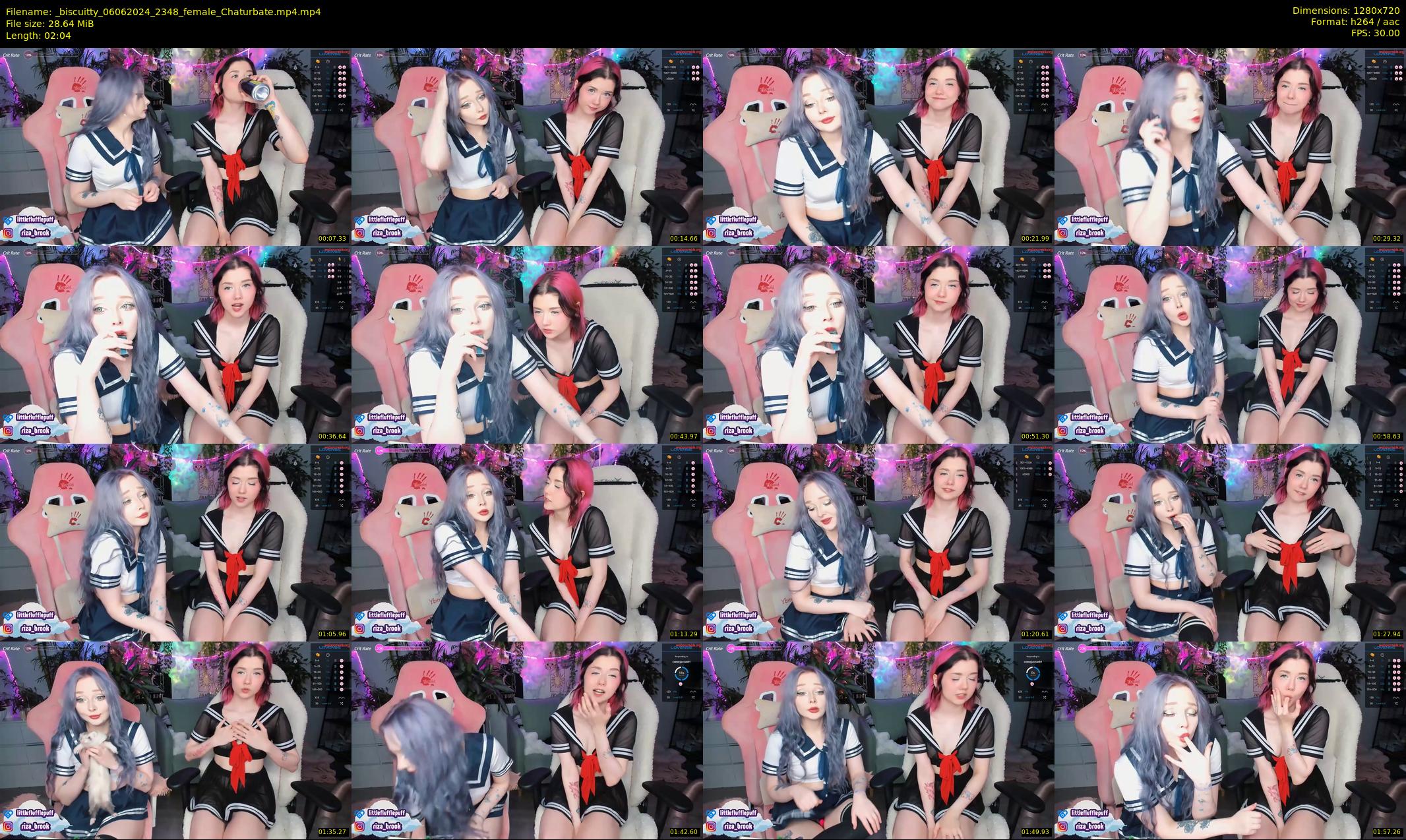 _biscuitty — 3 minute Chaturbate female cam show recording, 720p, Jun 6, 2024