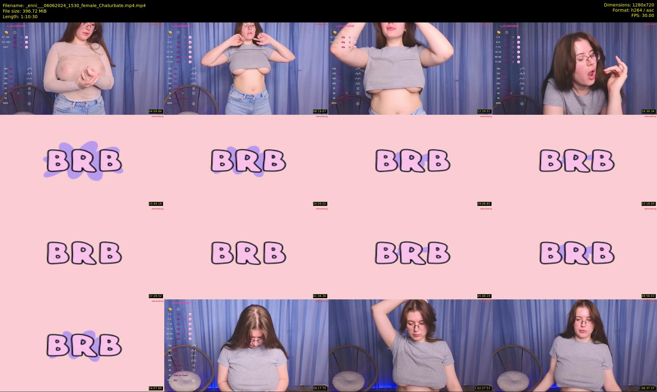 _enni__ — 71 minute Chaturbate female cam show recording, 720p, Jun 6, 2024