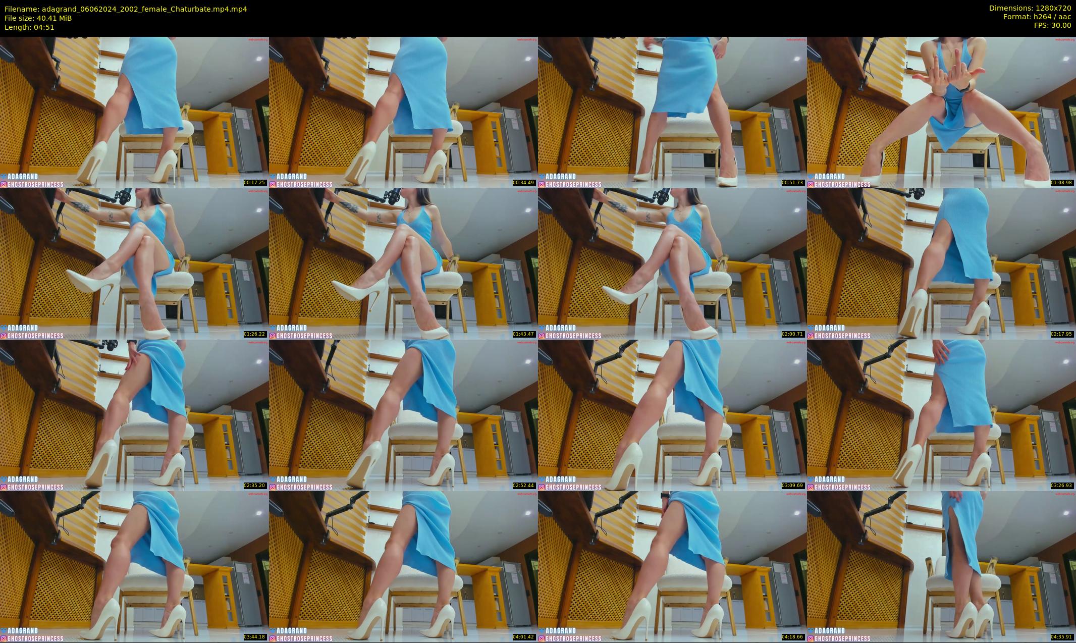 adagrand — 5 minute Chaturbate female cam show recording, 720p, Jun 6, 2024