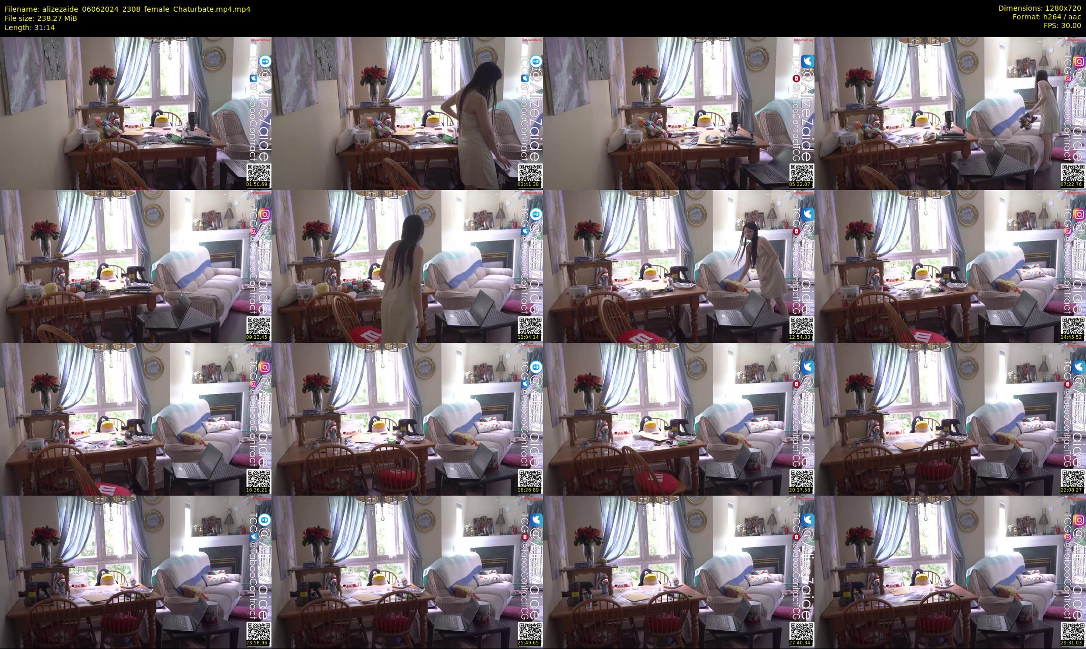 alizezaide — 32 minute Chaturbate female cam show recording, 720p, Jun 6, 2024