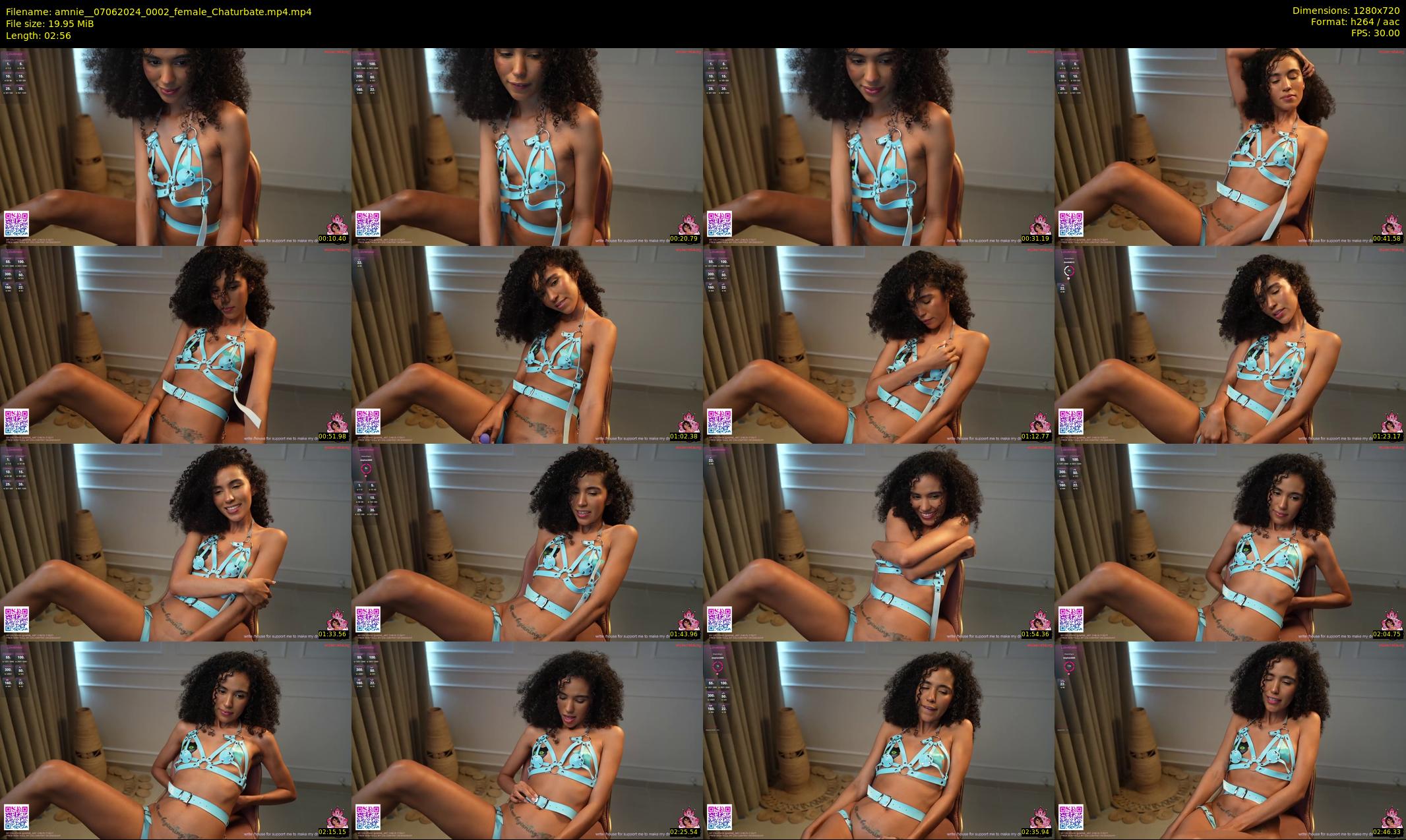 amnie_ — 3 minute Chaturbate female cam show recording, 720p, Jun 7, 2024
