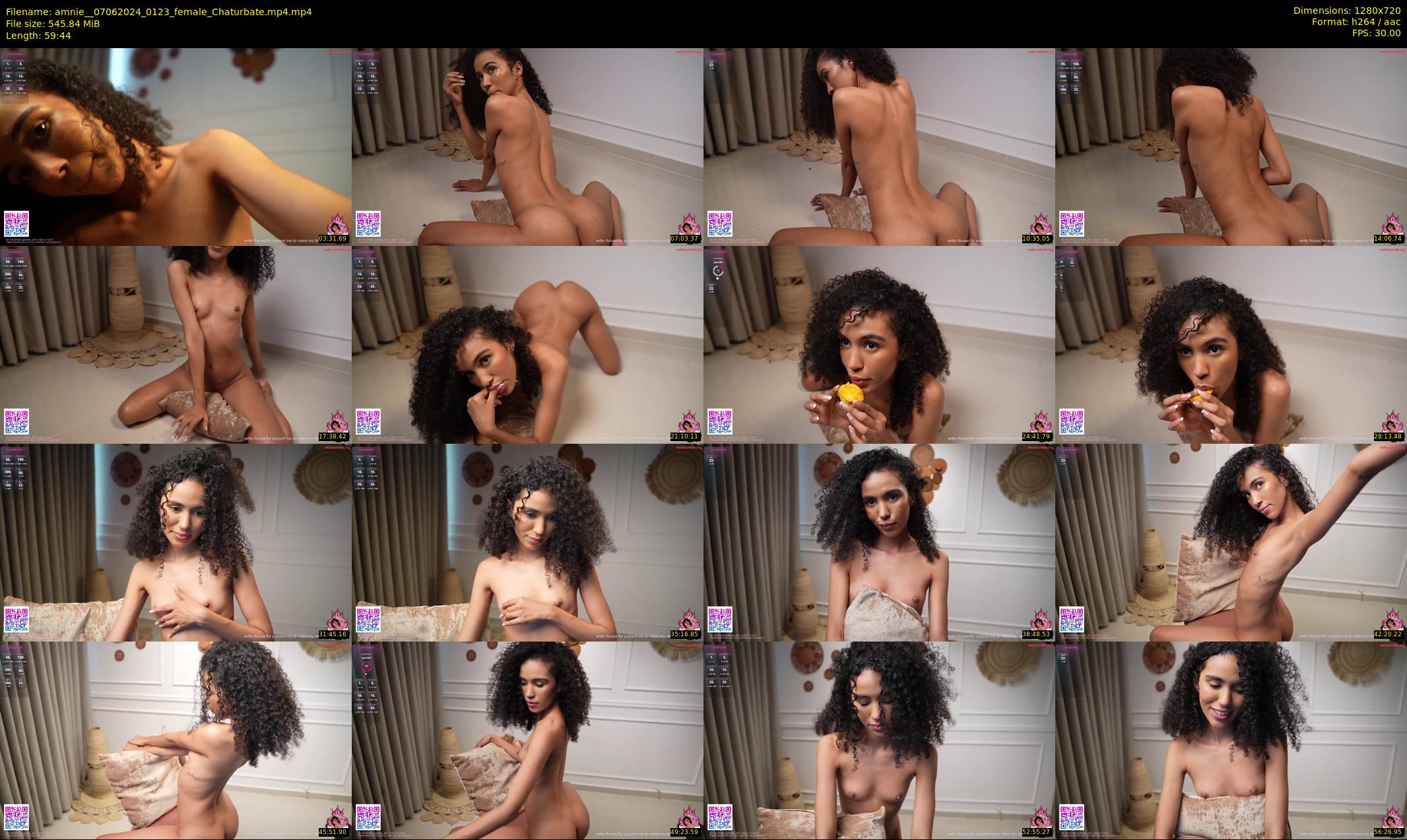 amnie_ — 60 minute Chaturbate female cam show recording, 720p, Jun 7, 2024