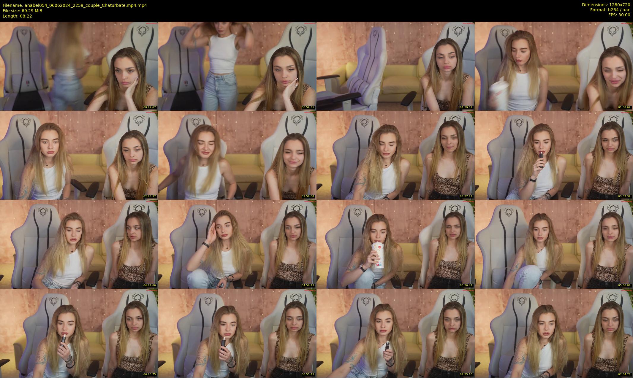 anabel054 — 9 minute Chaturbate female cam show recording, 720p, Jun 6, 2024