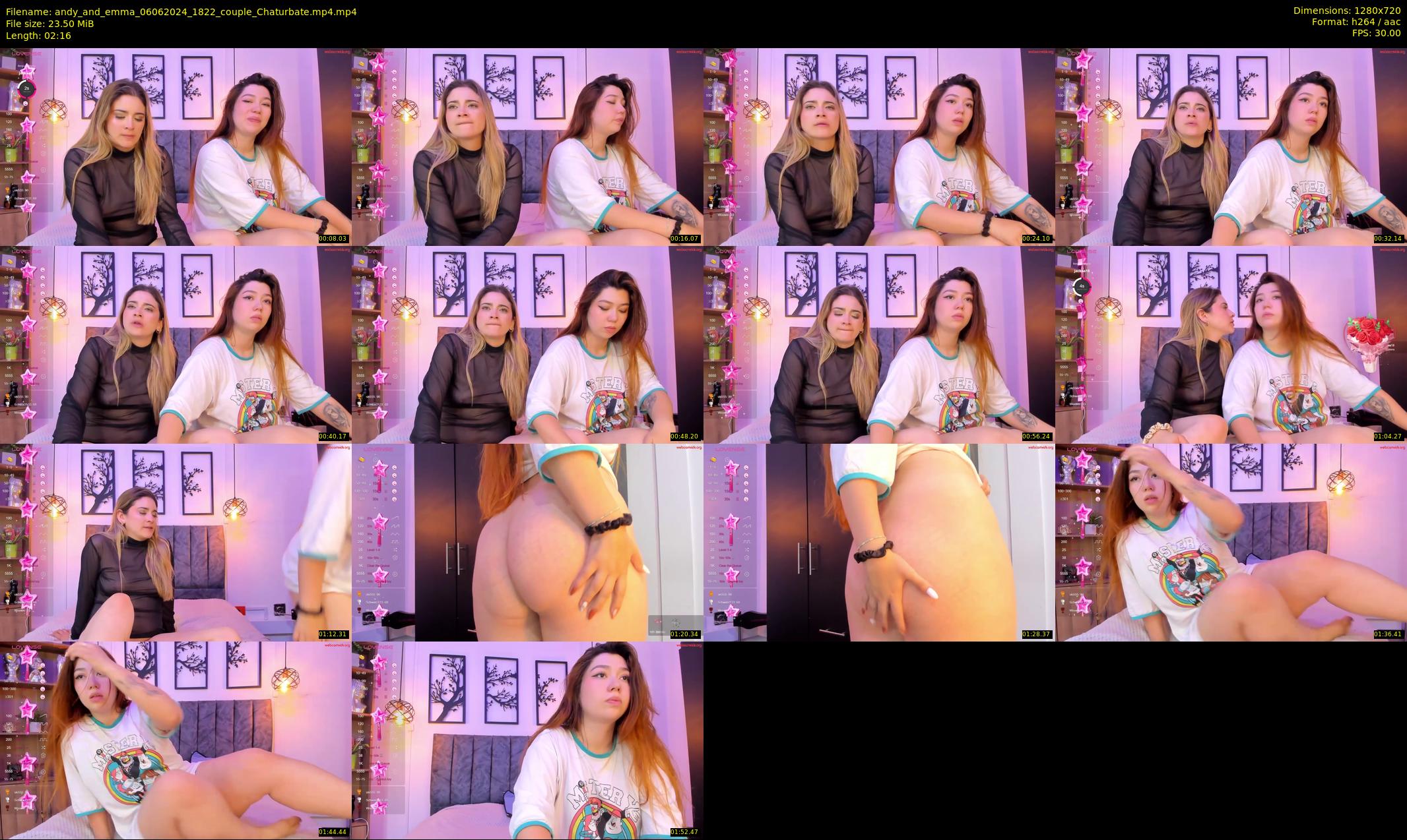 andy_and_emma — 3 minute Chaturbate couple cam show recording, 720p, Jun 6, 2024
