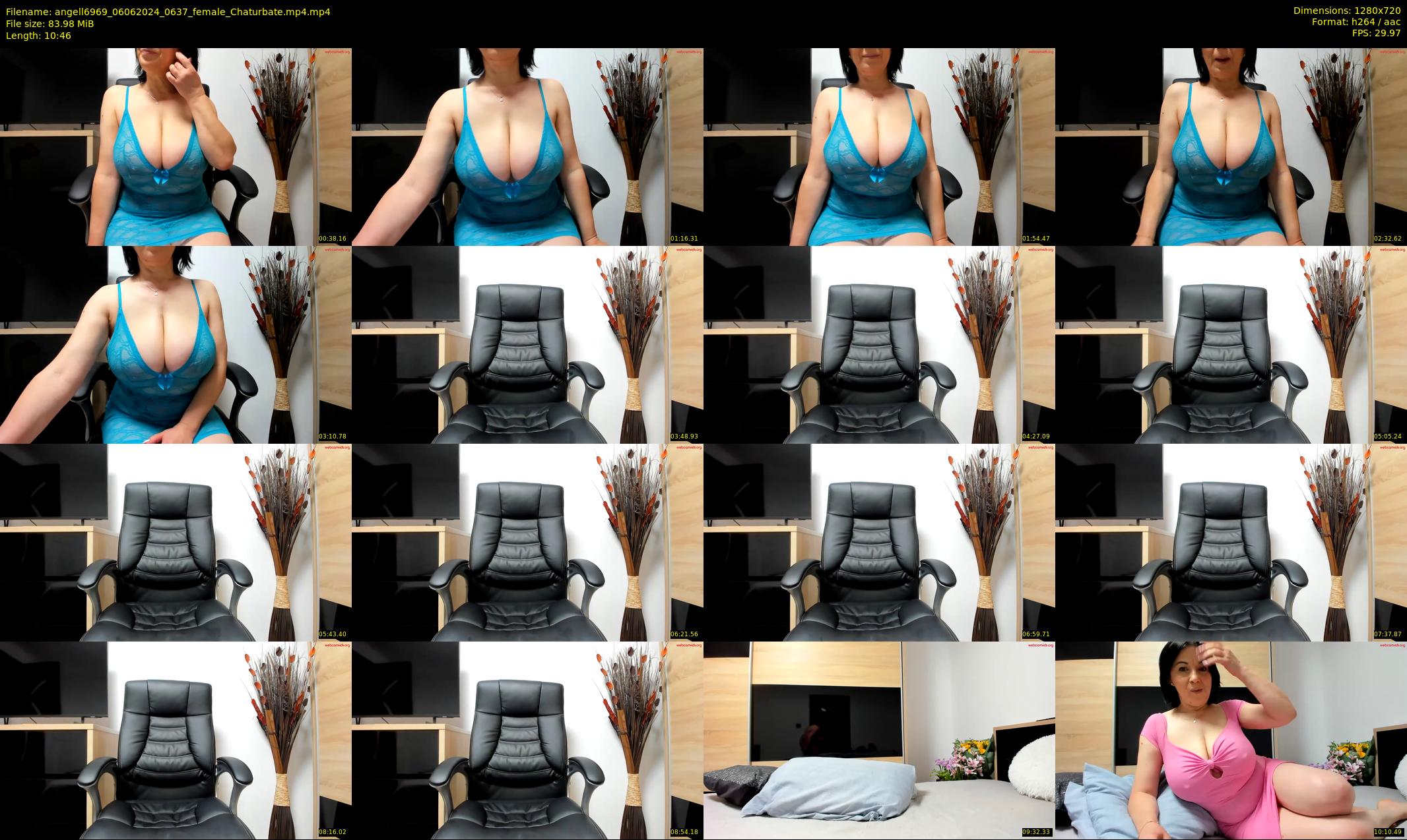 angell6969 — 11 minute Chaturbate female cam show recording, 720p, Jun 6, 2024