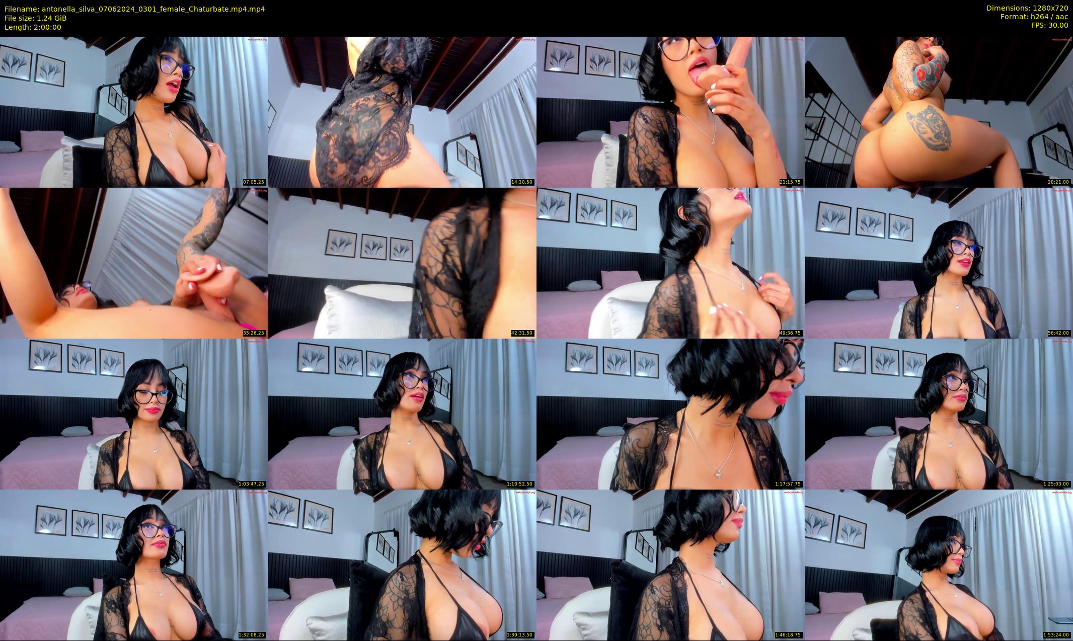 antonella_silva — 120 minute Chaturbate female cam show recording, 720p, Jun 7, 2024