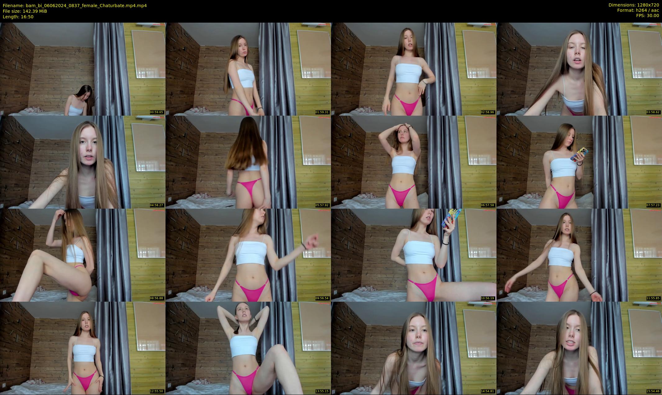 bam_bi — 17 minute Chaturbate female cam show recording, 720p, Jun 6, 2024