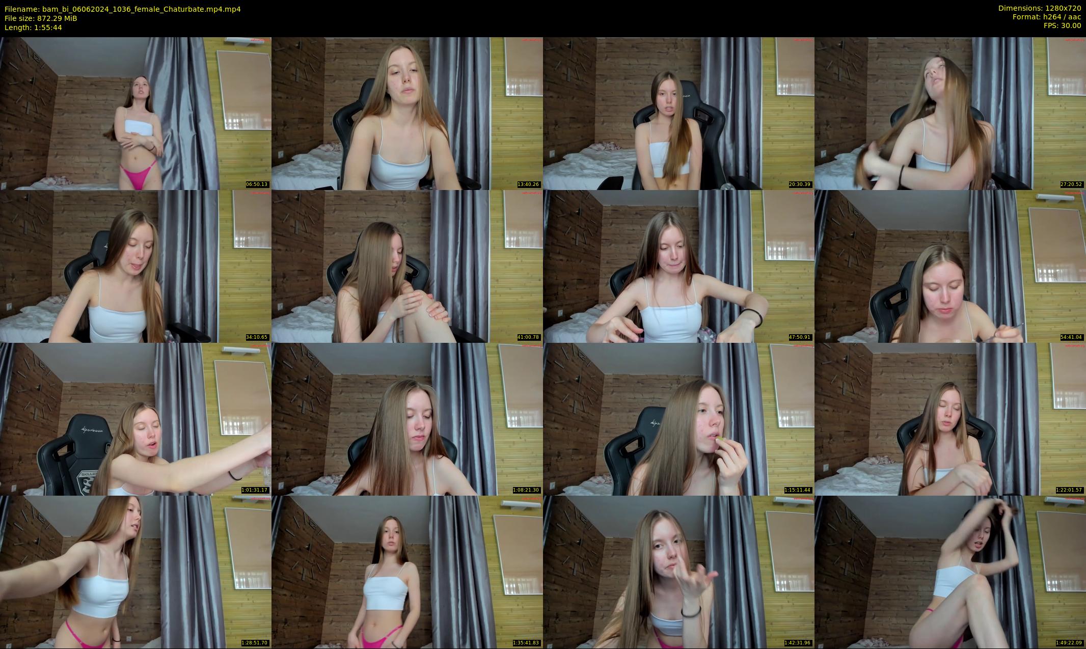 bam_bi — 116 minute Chaturbate female cam show recording, 720p, Jun 6, 2024