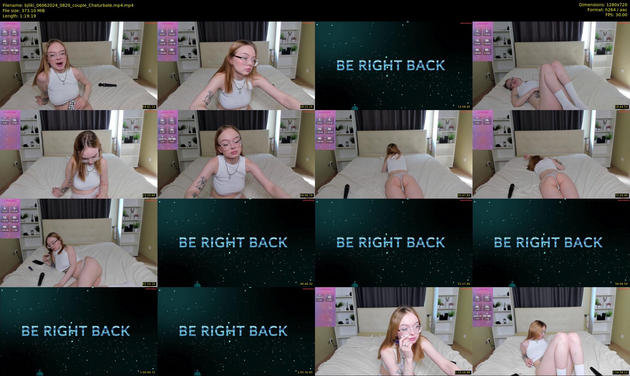 bjliki — 80 minute Chaturbate couple cam show recording, 720p, Jun 6, 2024