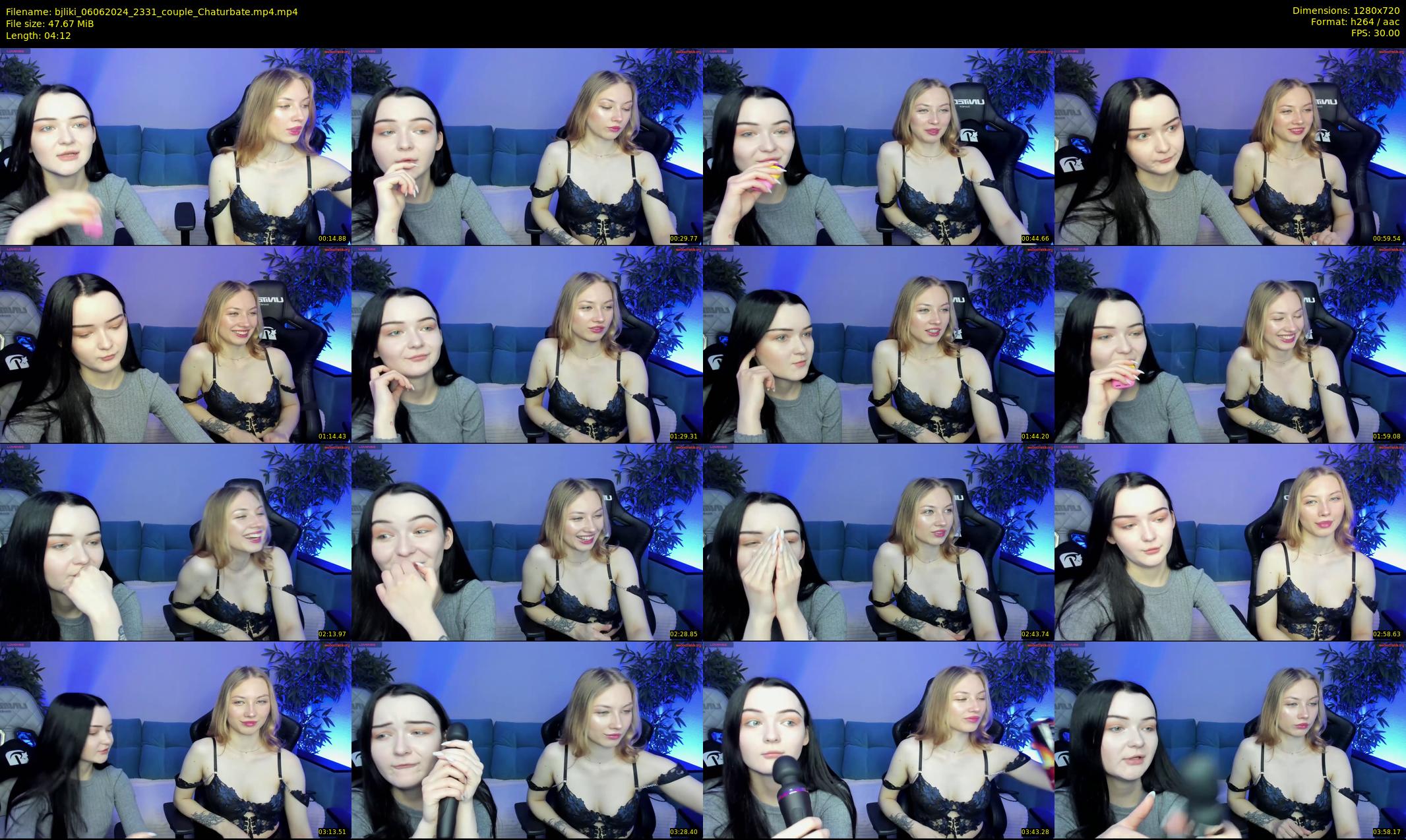 bjliki — 5 minute Chaturbate couple cam show recording, 720p, Jun 6, 2024