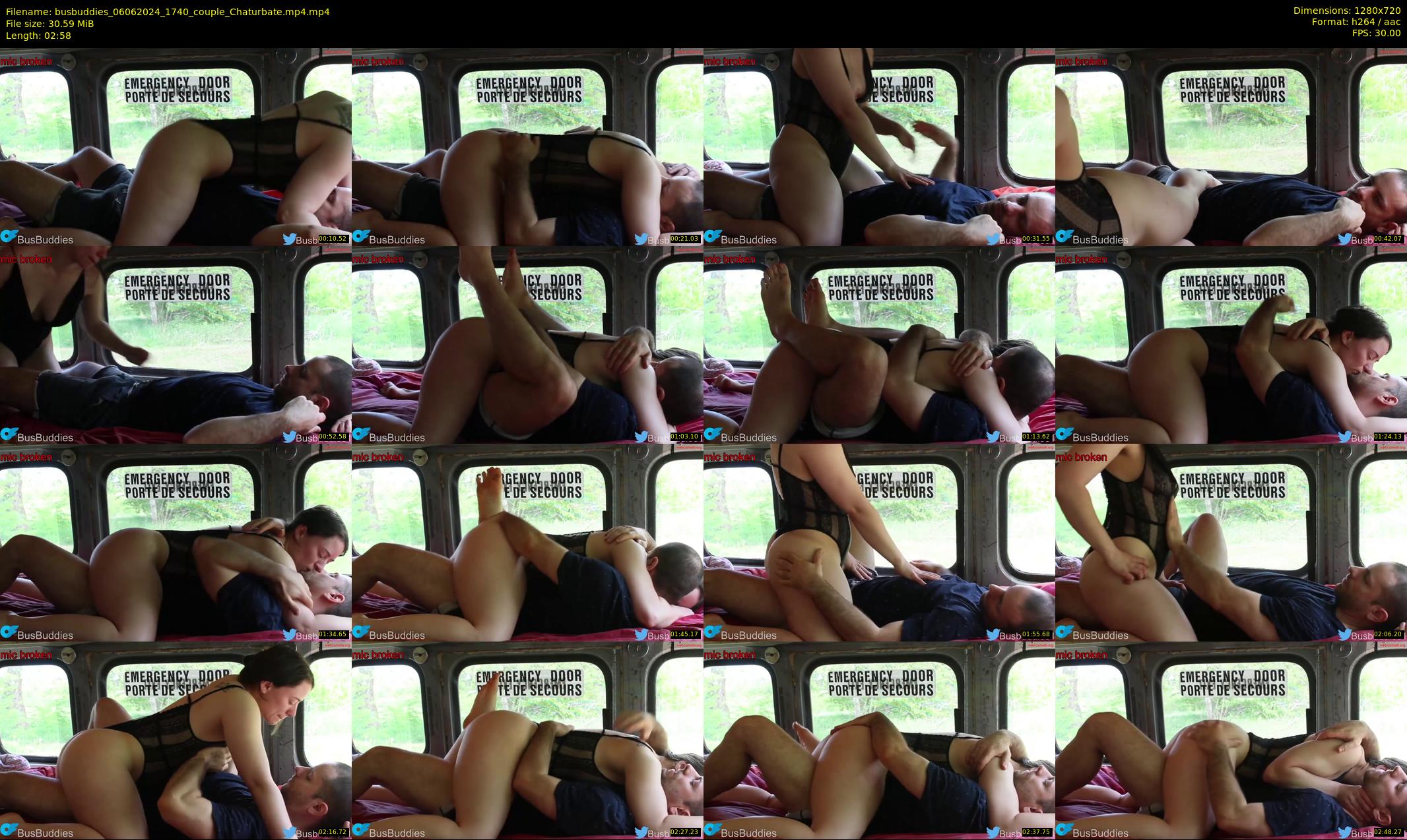 busbuddies — 3 minute Chaturbate couple cam show recording, 720p, Jun 6, 2024