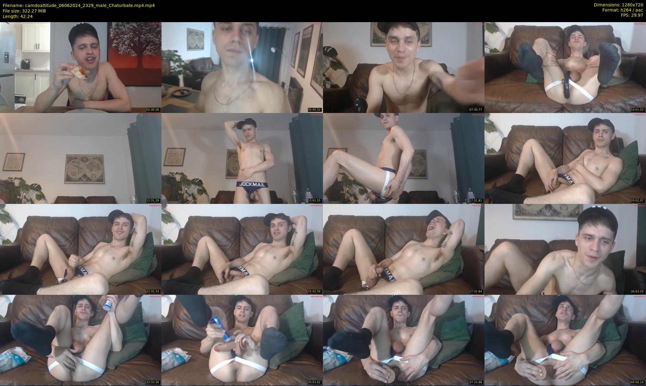 camdoattitude — 43 minute Chaturbate male cam show recording, 720p, Jun 6, 2024