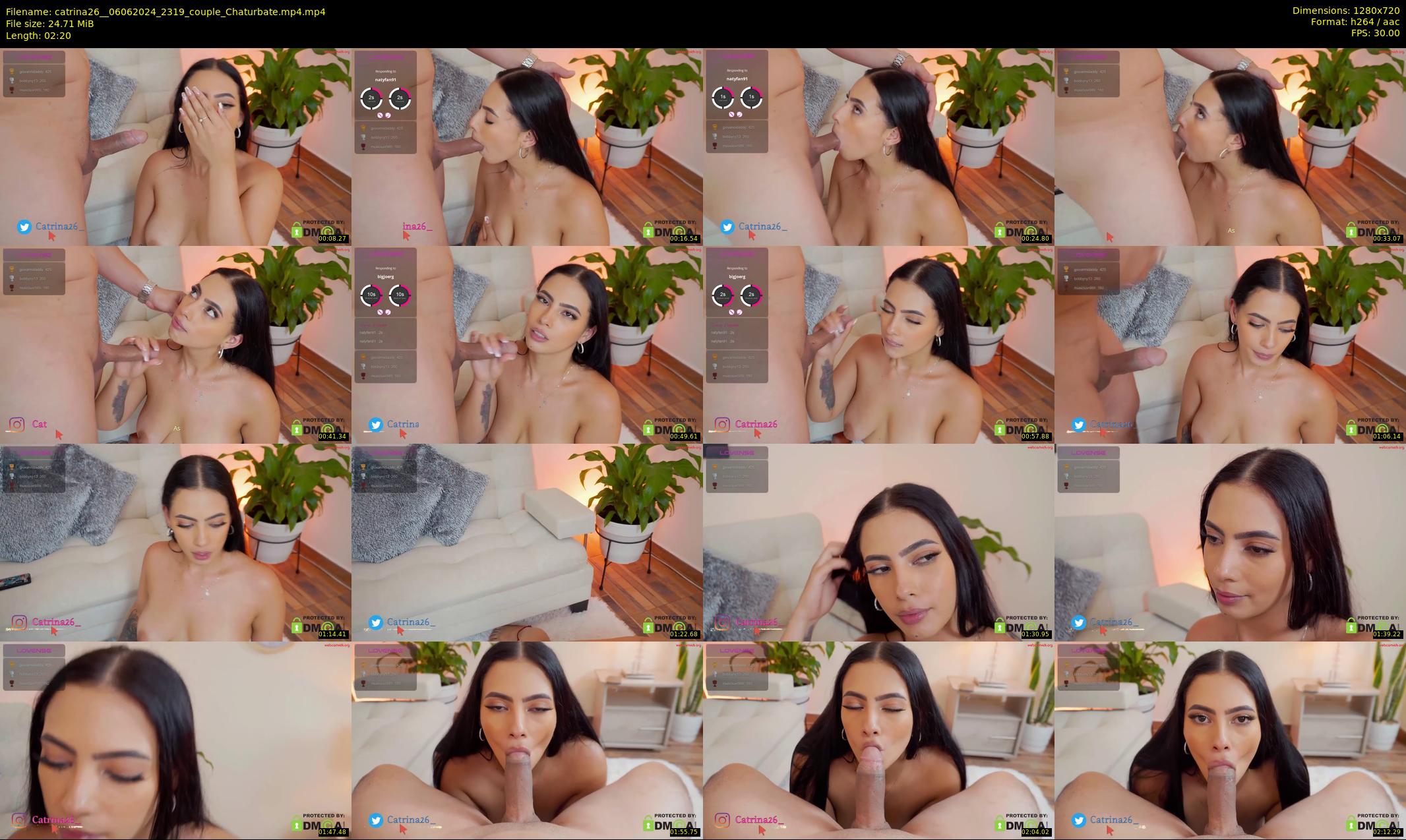 catrina26_ — 3 minute Chaturbate couple cam show recording, 720p, Jun 6, 2024
