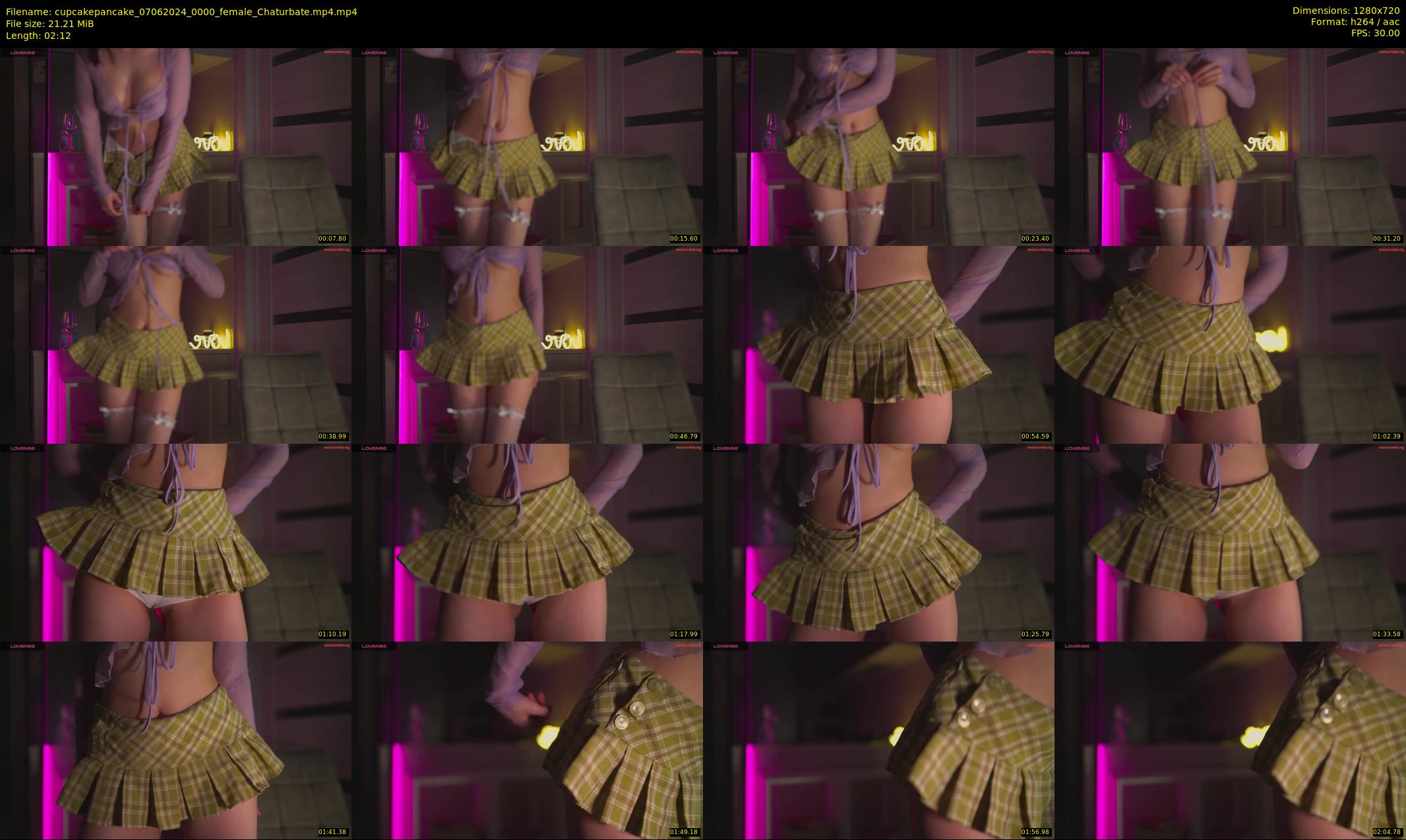 cupcakepancake — 3 minute Chaturbate female cam show recording, 720p, Jun 7, 2024