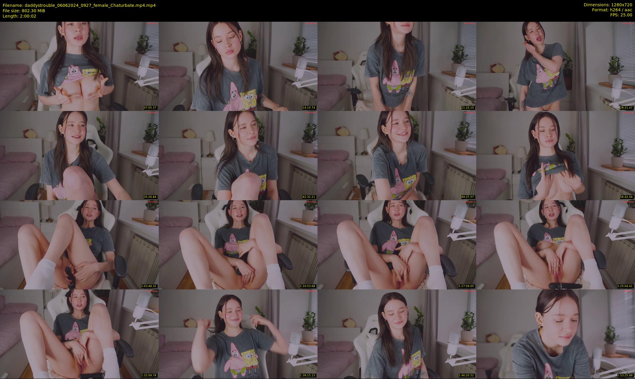 daddystrouble — 121 minute Chaturbate female cam show recording, 720p, Jun 6, 2024