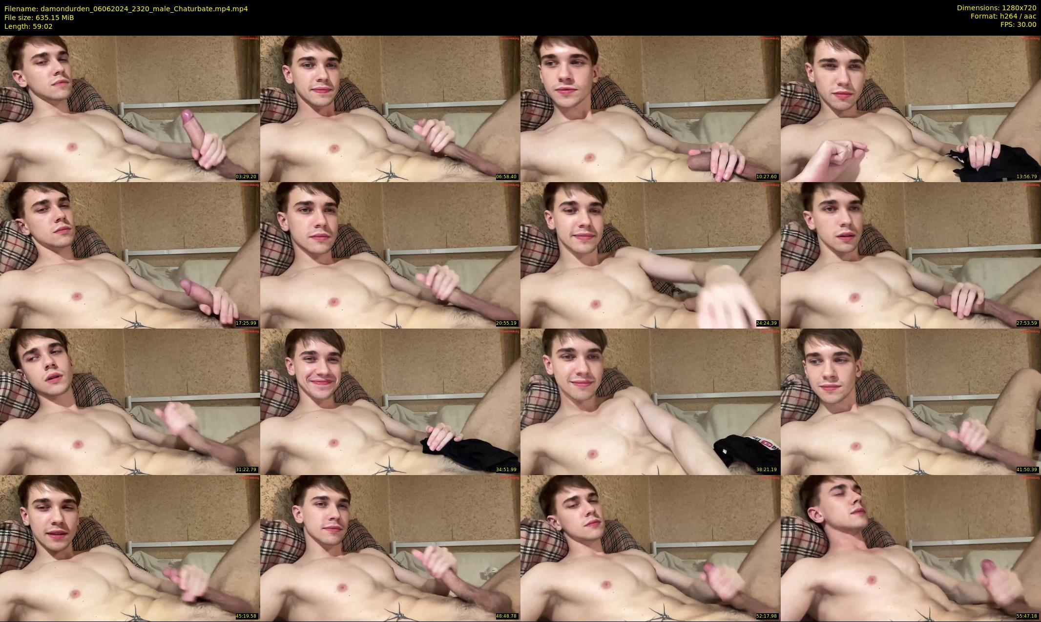 damondurden — 60 minute Chaturbate male cam show recording, 720p, Jun 6, 2024