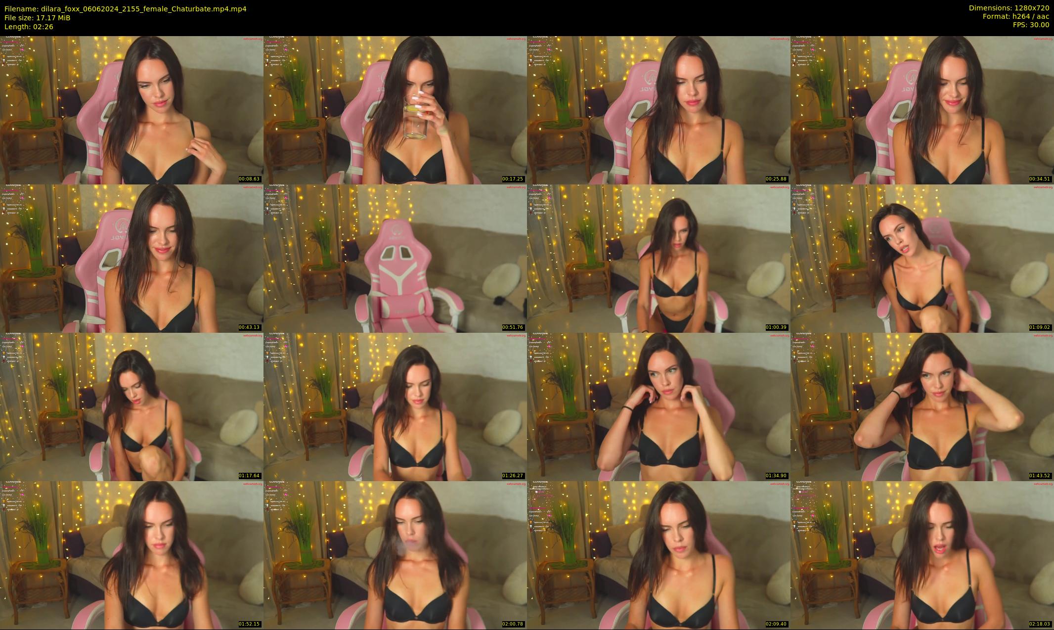 dilara_foxx — 3 minute Chaturbate female cam show recording, 720p, Jun 6, 2024