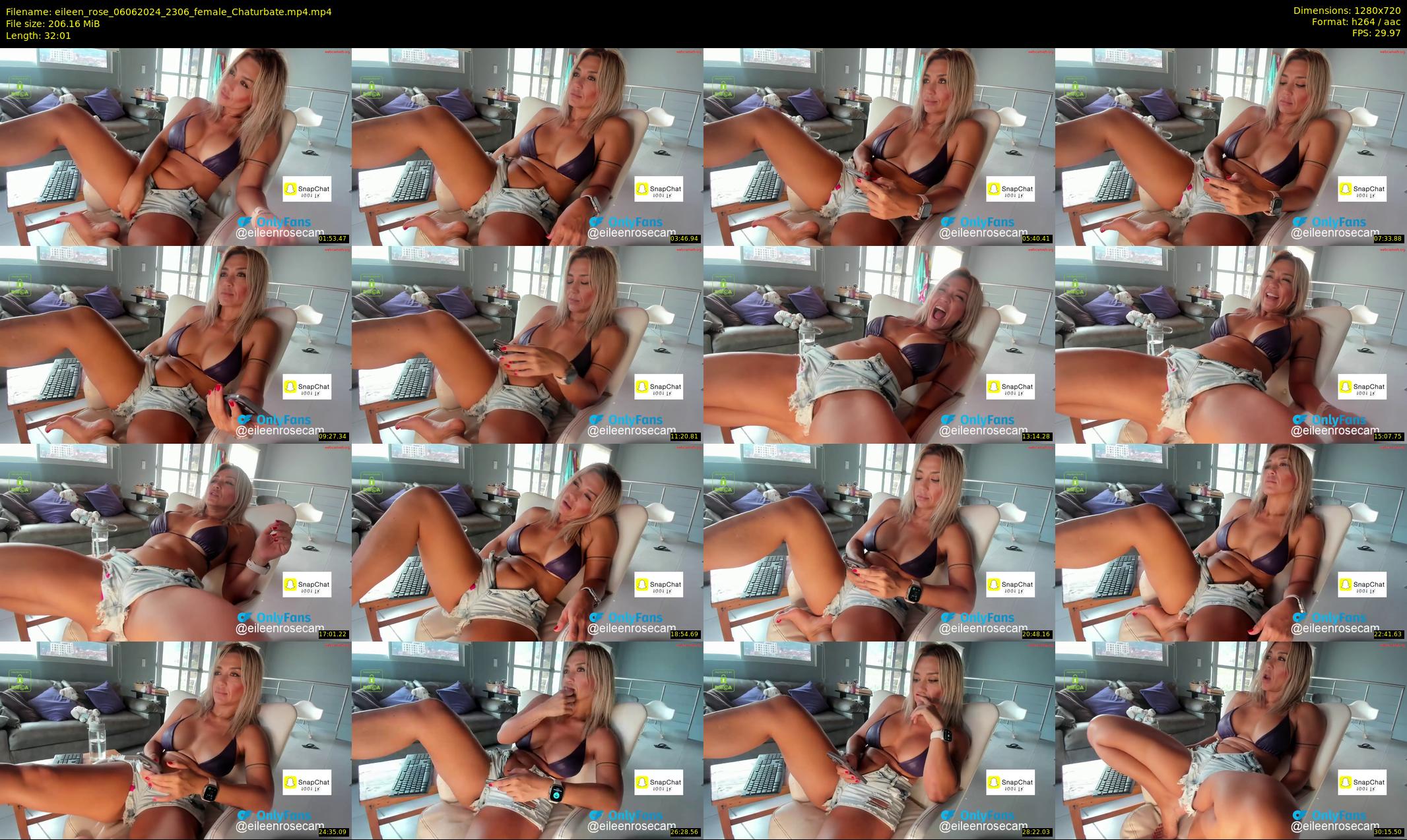 eileen_rose — 33 minute Chaturbate female cam show recording, 720p, Jun 6, 2024