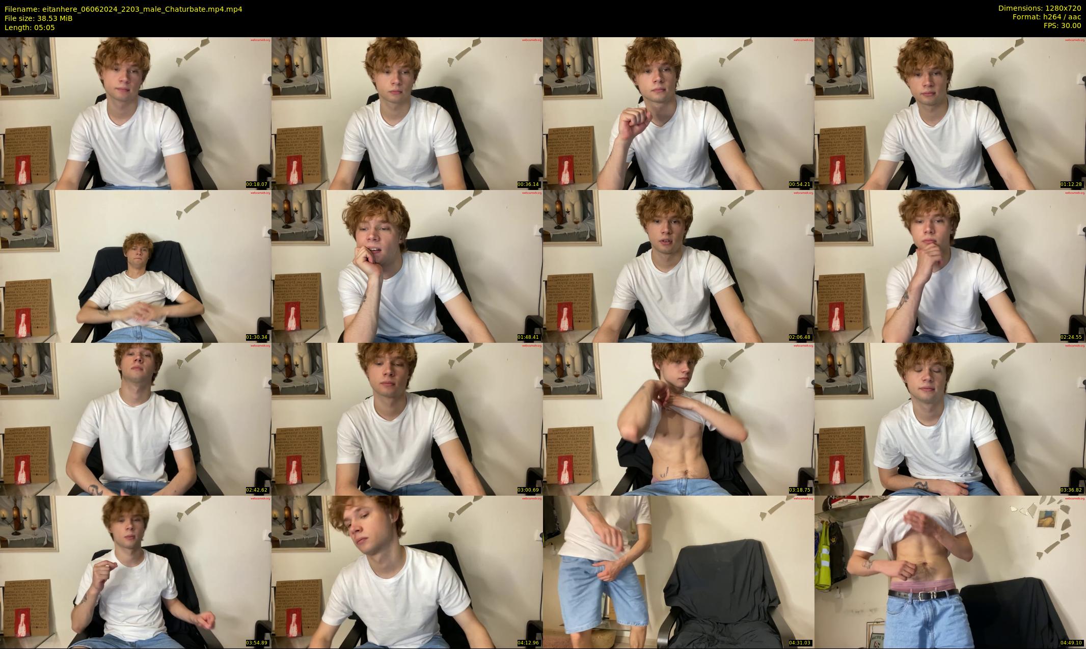 eitanhere — 6 minute Chaturbate male cam show recording, 720p, Jun 6, 2024