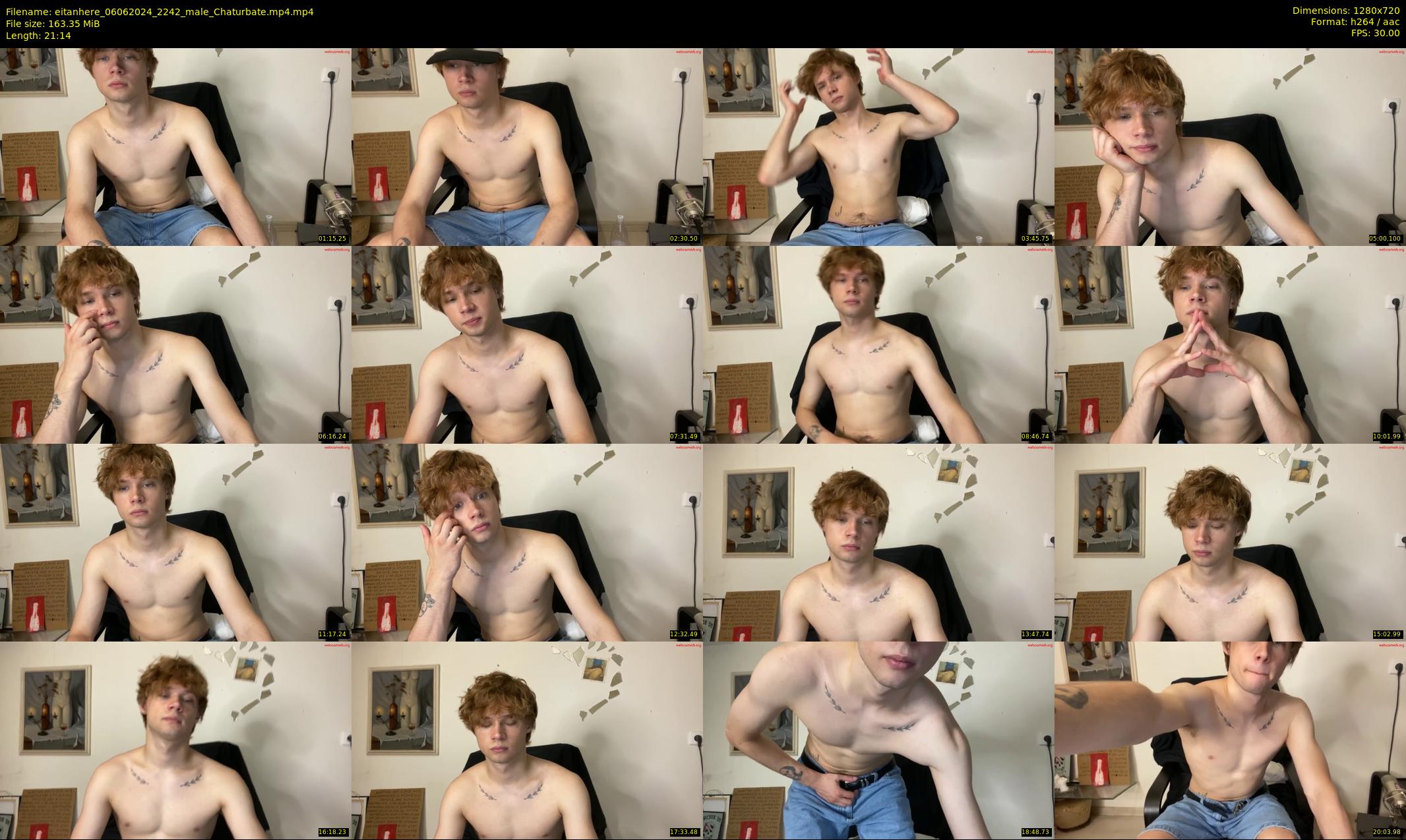 eitanhere — 22 minute Chaturbate male cam show recording, 720p, Jun 6, 2024