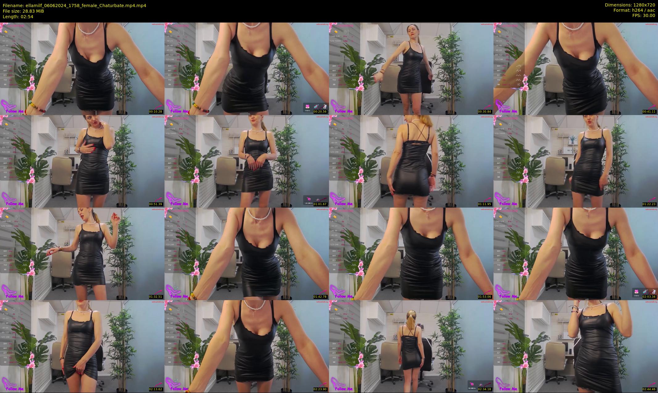 ellamilf — 3 minute Chaturbate female cam show recording, 720p, Jun 6, 2024