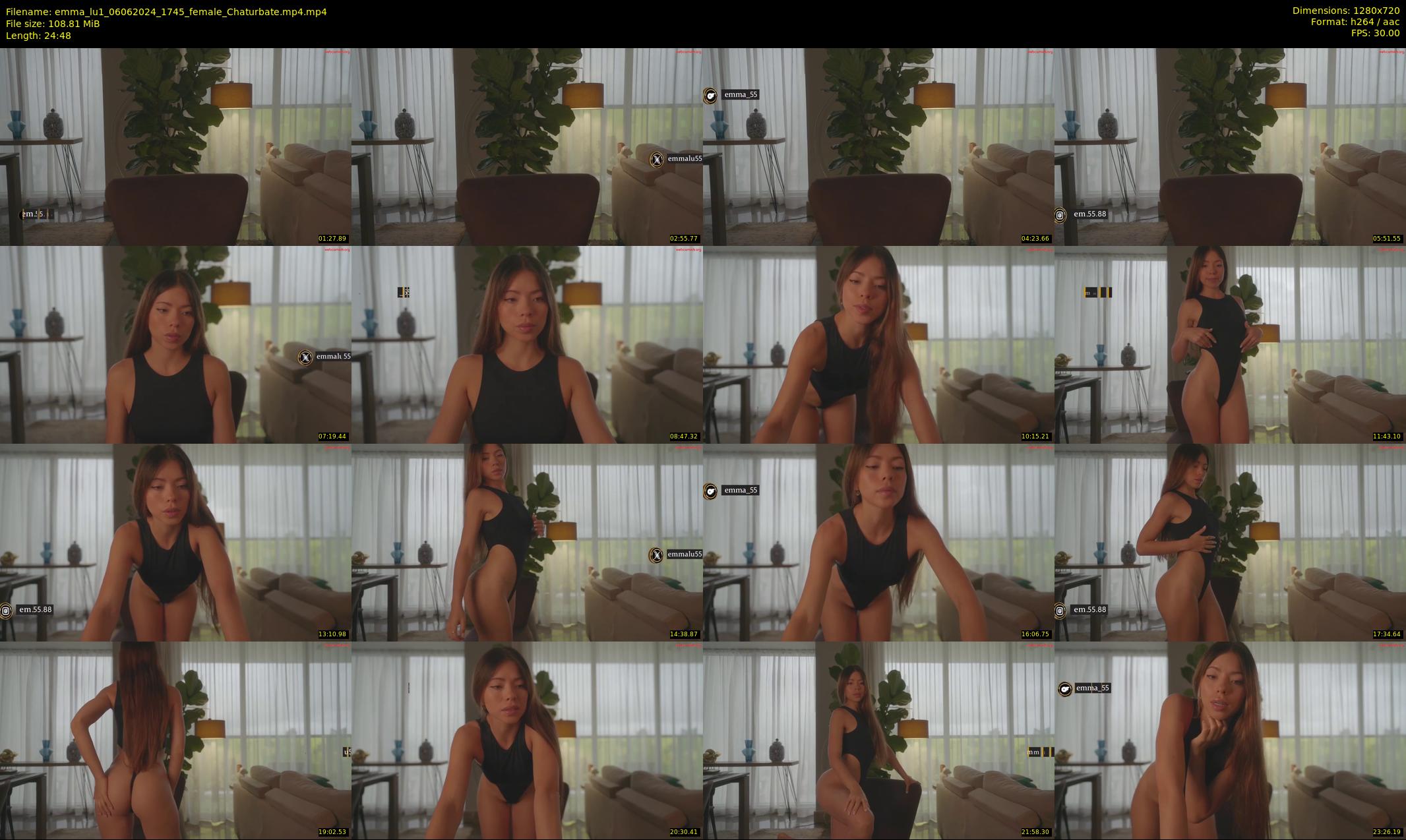emma_lu1 — 25 minute Chaturbate female cam show recording, 720p, Jun 6, 2024