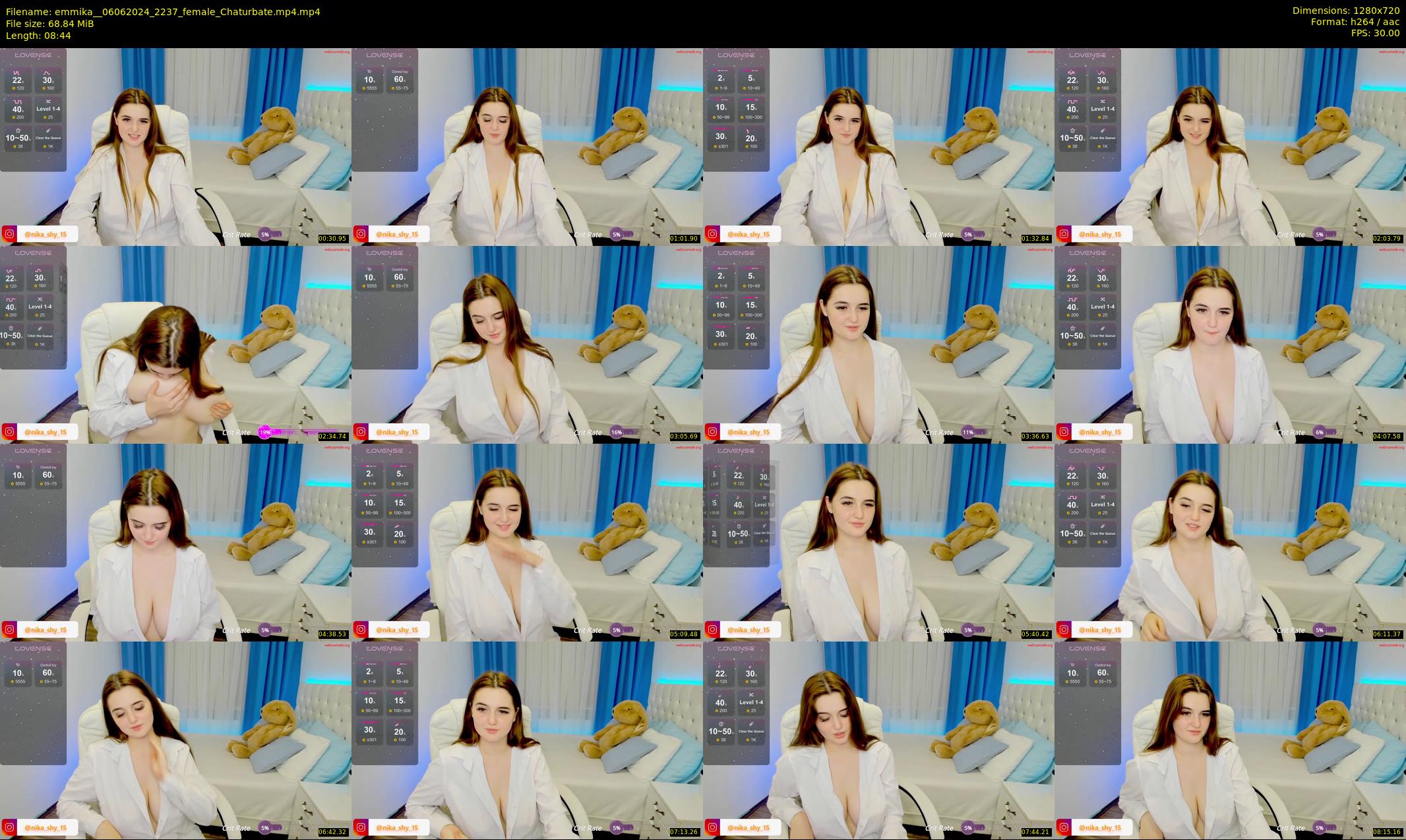 emmika_ — 9 minute Chaturbate female cam show recording, 720p, Jun 6, 2024