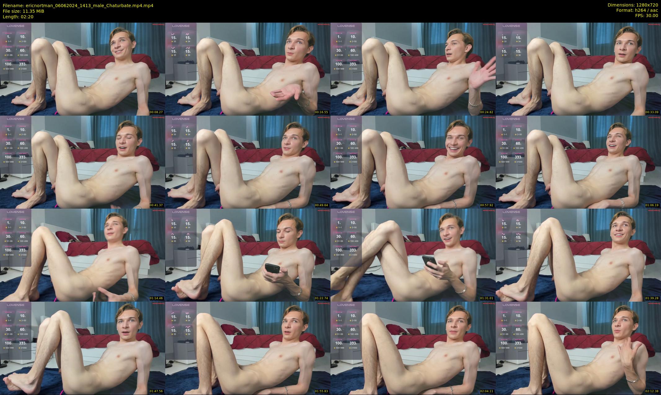 ericnortman — 3 minute Chaturbate male cam show recording, 720p, Jun 6, 2024