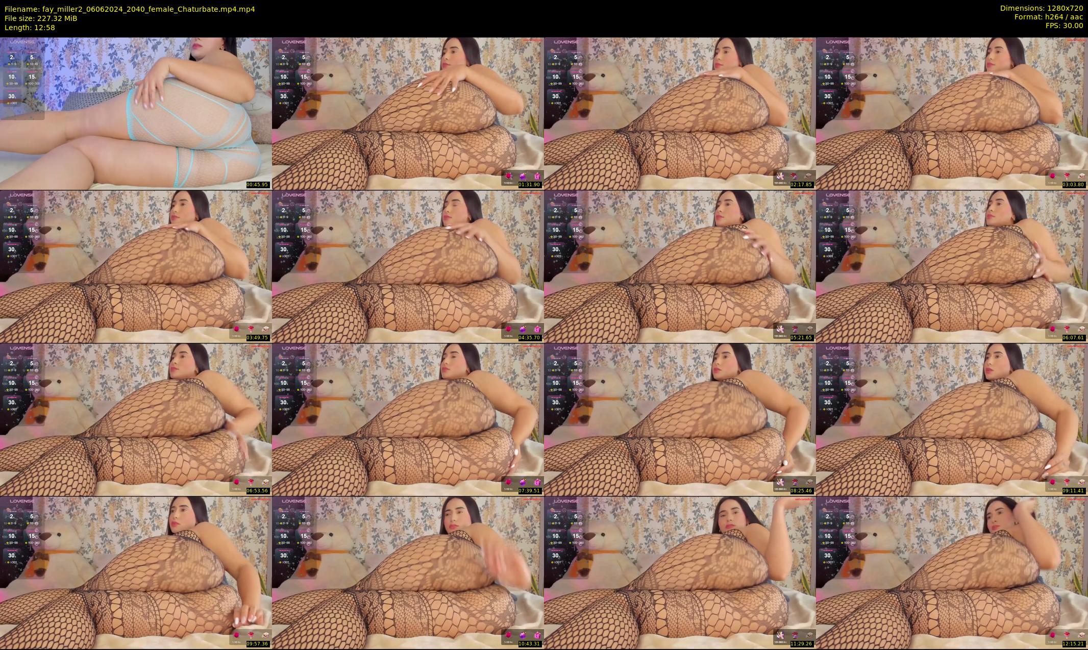 fay_miller2 — 13 minute Chaturbate female cam show recording, 720p, Jun 6, 2024