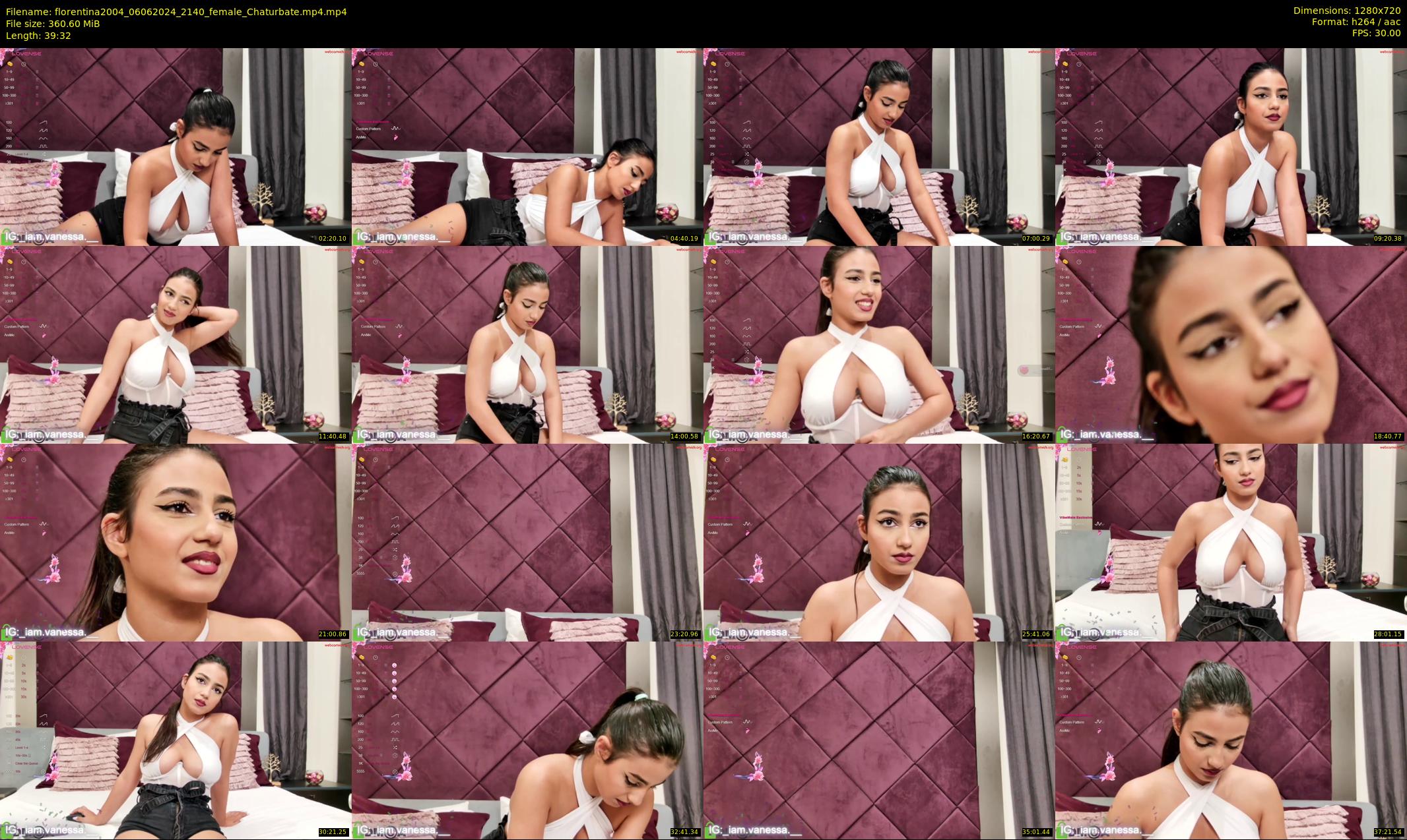 florentina2004 — 40 minute Chaturbate female cam show recording, 720p, Jun 6, 2024