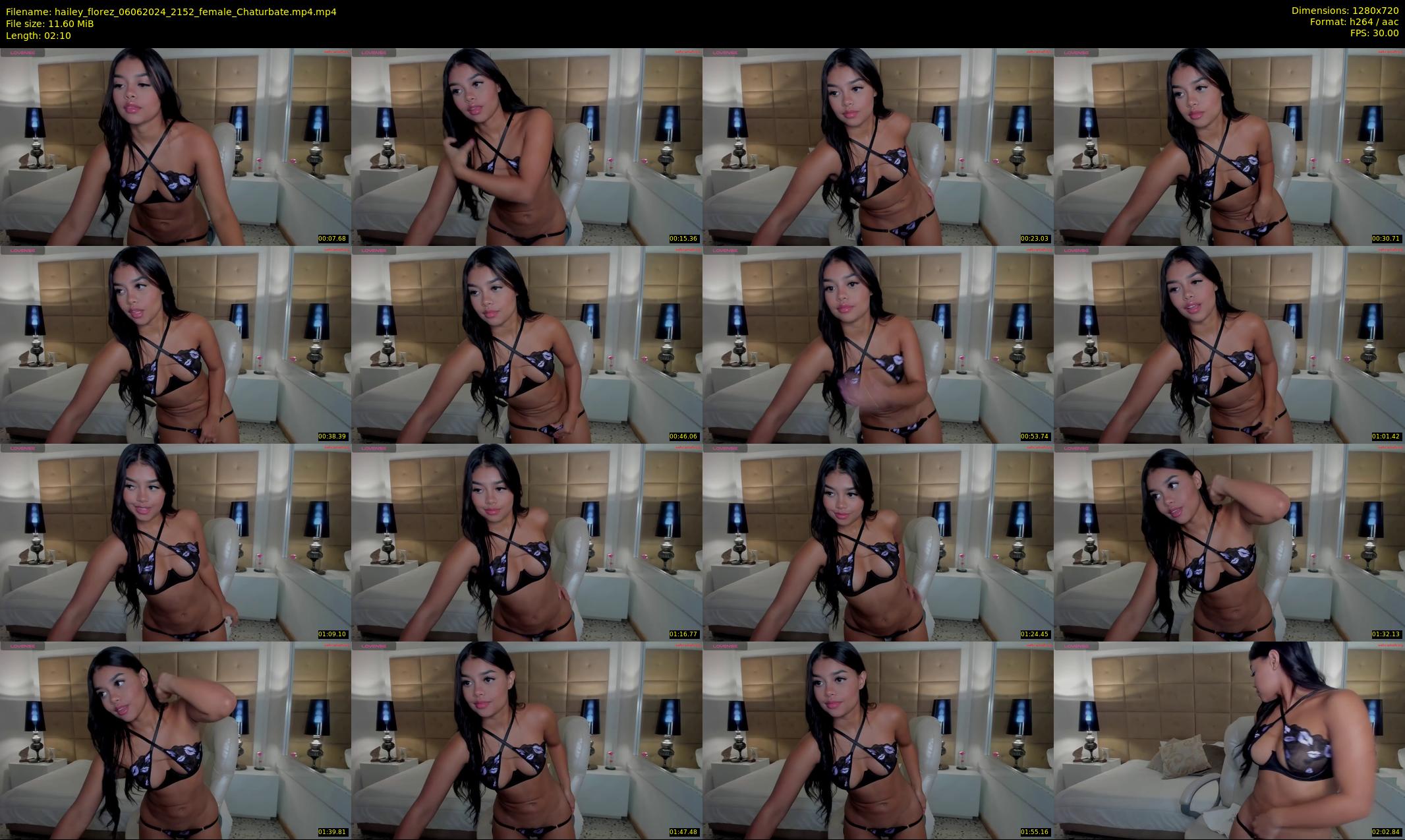 hailey_florez — 3 minute Chaturbate female cam show recording, 720p, Jun 6, 2024