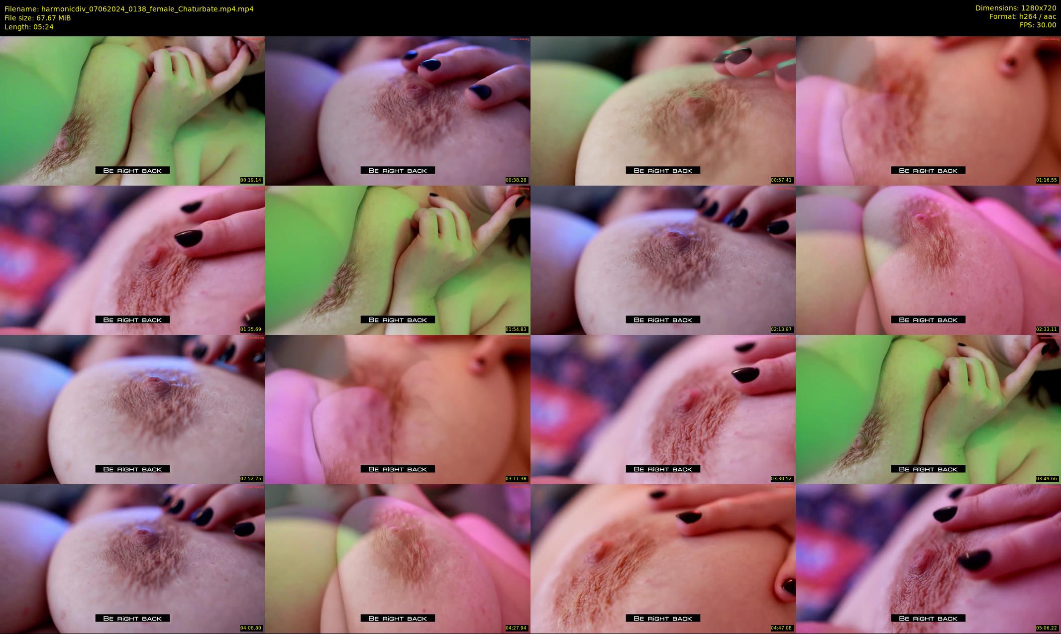 harmonicdiv — 6 minute Chaturbate female cam show recording, 720p, Jun 7, 2024