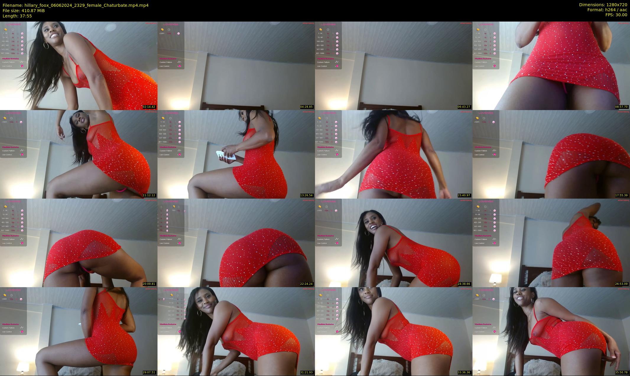 hillary_foox — 38 minute Chaturbate female cam show recording, 720p, Jun 6, 2024