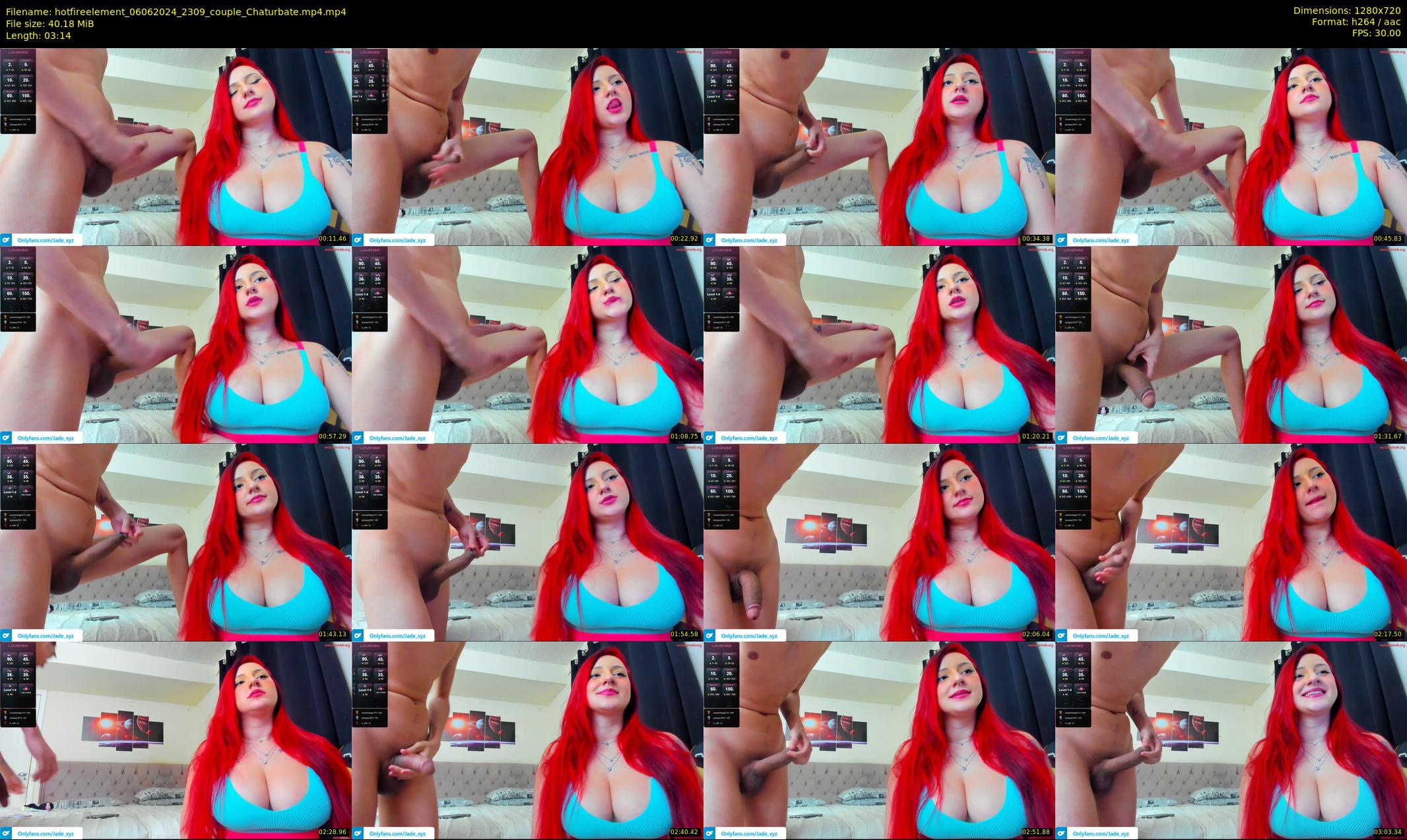 hotfireelement — 4 minute Chaturbate couple cam show recording, 720p, Jun 6, 2024