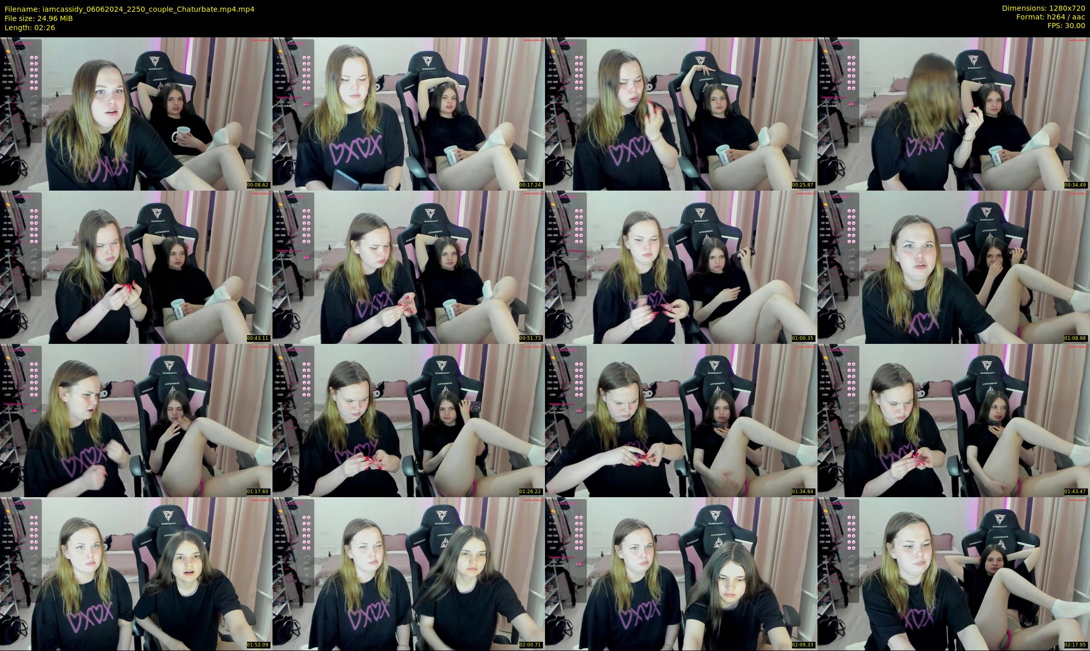 iamcassidy — 3 minute Chaturbate female cam show recording, 720p, Jun 6, 2024
