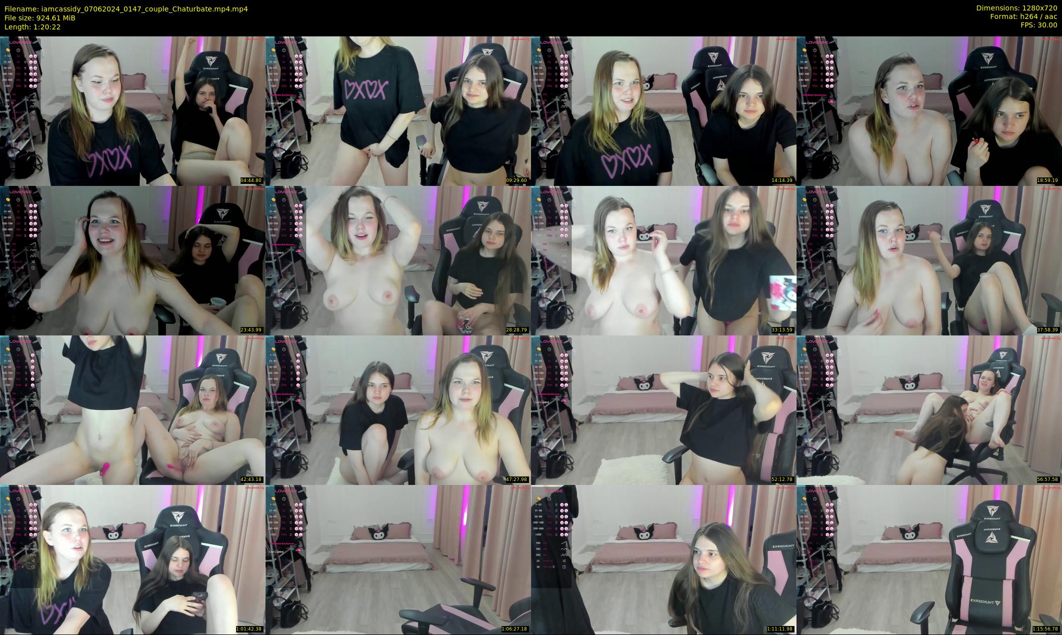 iamcassidy — 81 minute Chaturbate female cam show recording, 720p, Jun 7, 2024