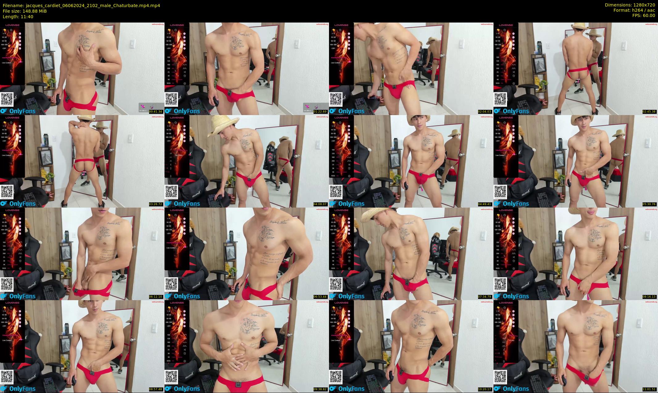 jacques_cardiet — 12 minute Chaturbate male cam show recording, 720p, Jun 6, 2024