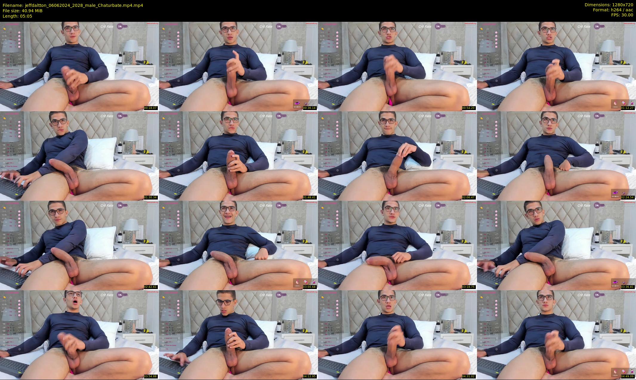 jeffdaltton — 6 minute Chaturbate male cam show recording, 720p, Jun 6, 2024