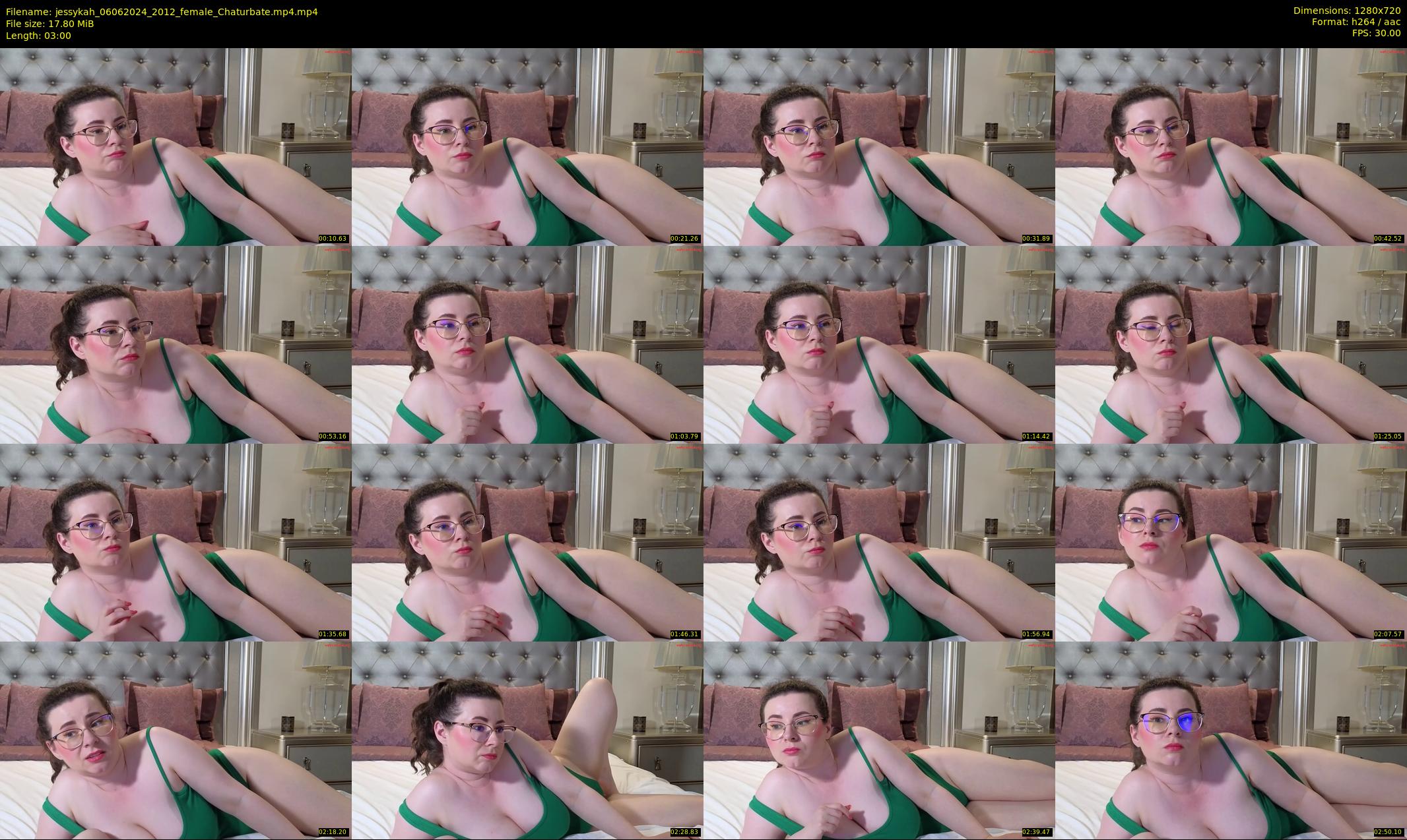 jessykah — 3 minute Chaturbate female cam show recording, 720p, Jun 6, 2024
