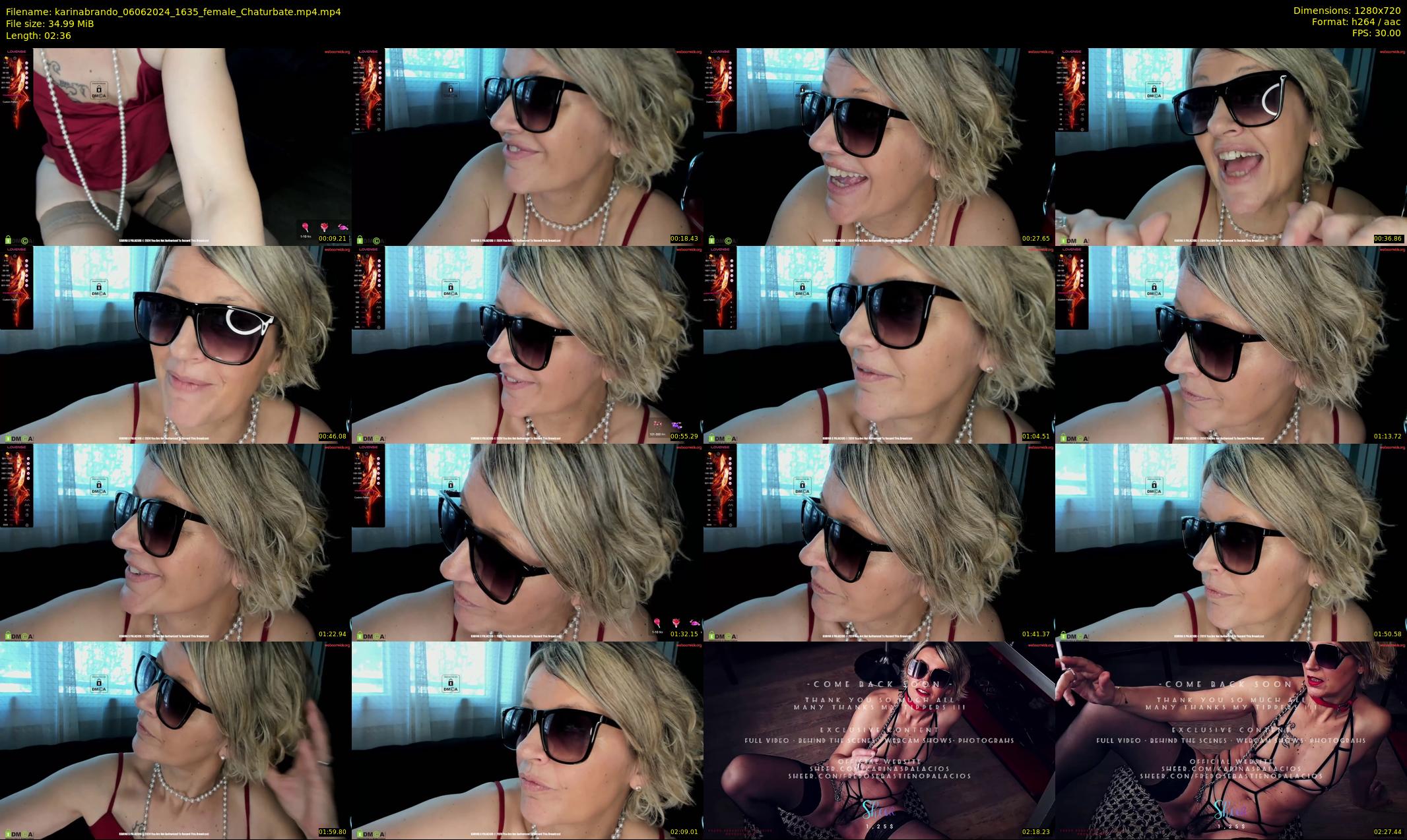 karinabrando — 3 minute Chaturbate couple cam show recording, 720p, Jun 6, 2024