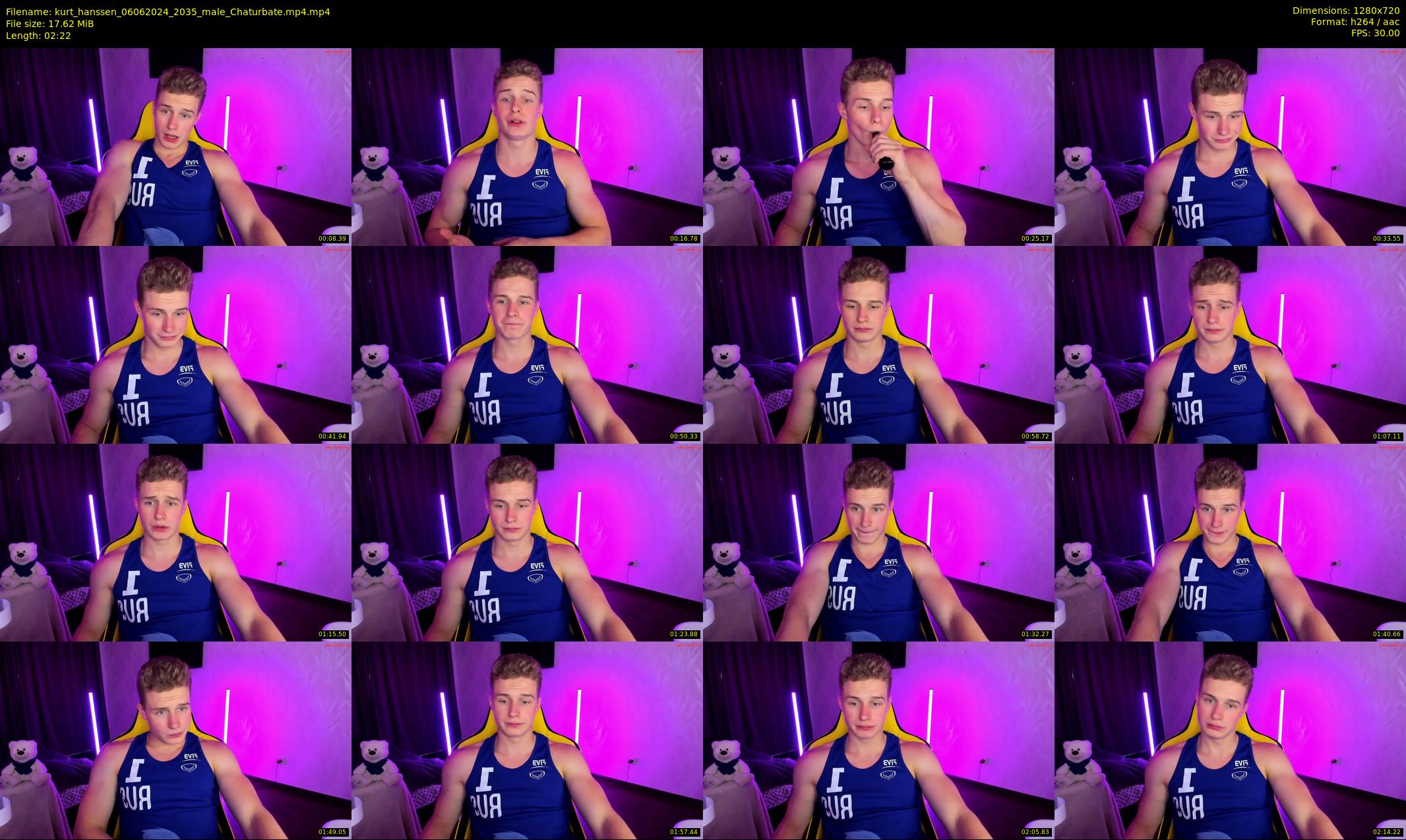 kurt_hanssen — 3 minute Chaturbate male cam show recording, 720p, Jun 6, 2024