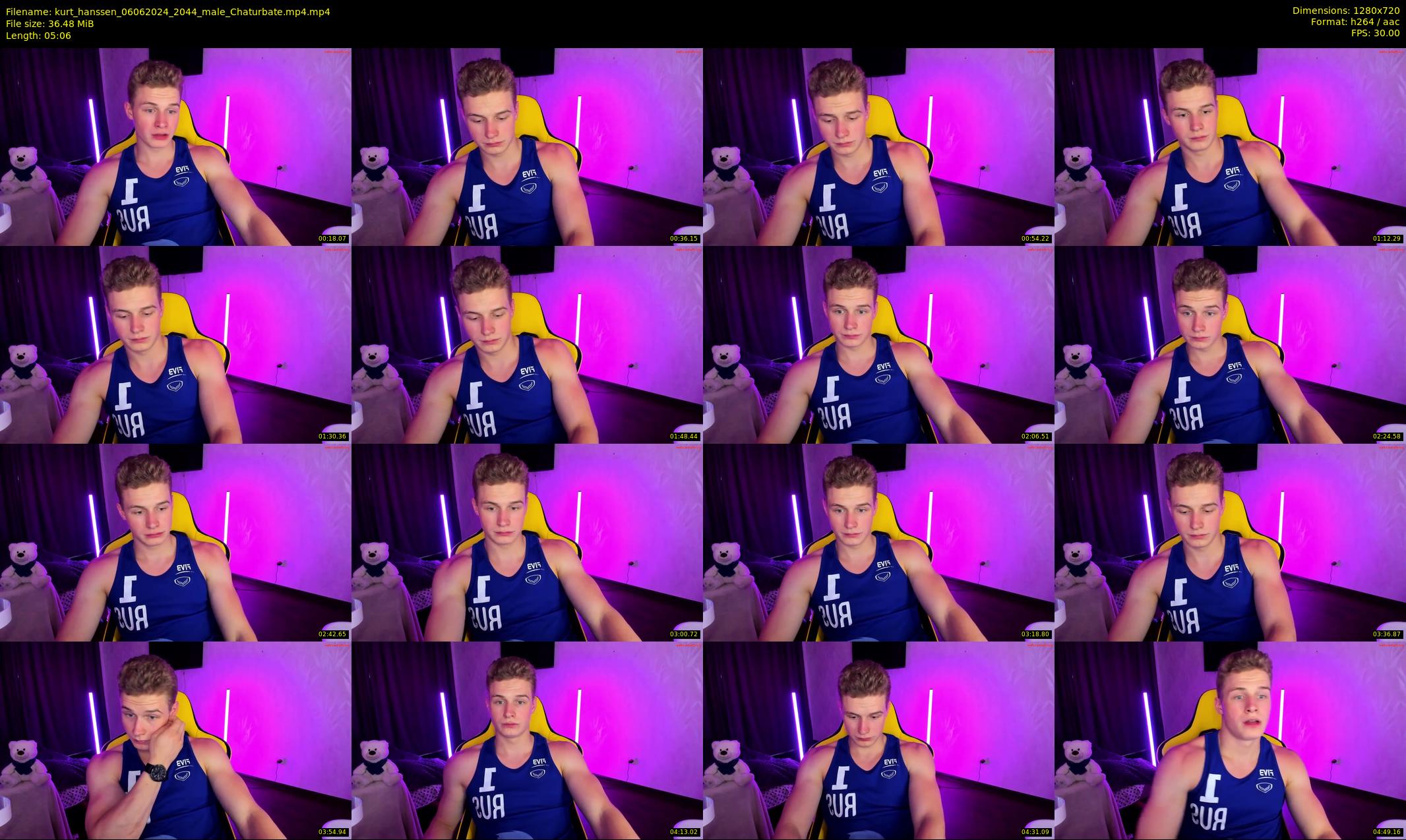 kurt_hanssen — 6 minute Chaturbate male cam show recording, 720p, Jun 6, 2024