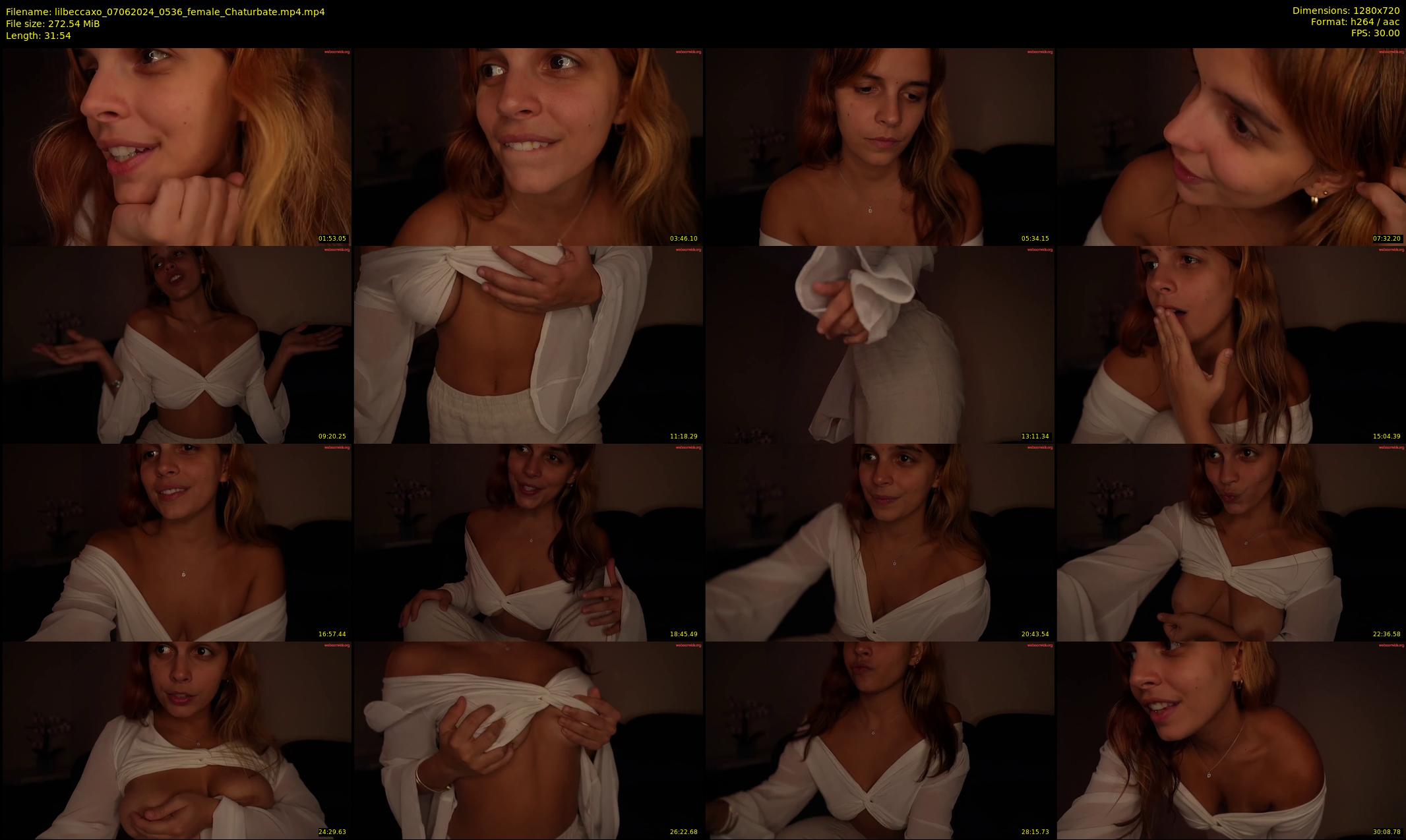 lilbeccaxo — 32 minute Chaturbate female cam show recording, 720p, Jun 7, 2024
