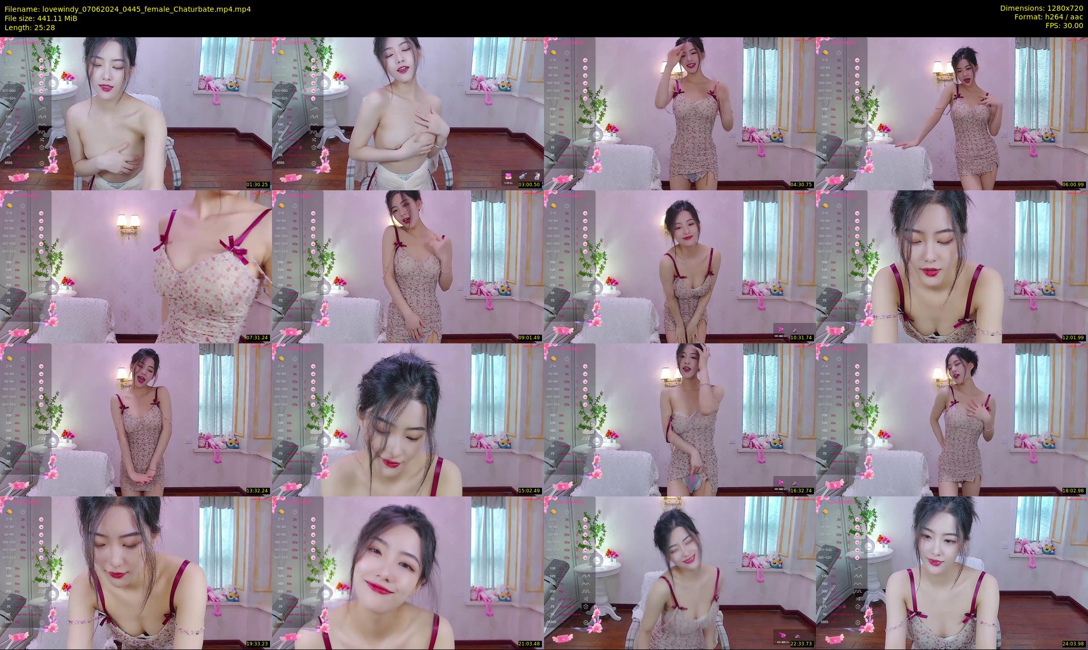 lovewindy — 26 minute Chaturbate female cam show recording, 720p, Jun 7, 2024