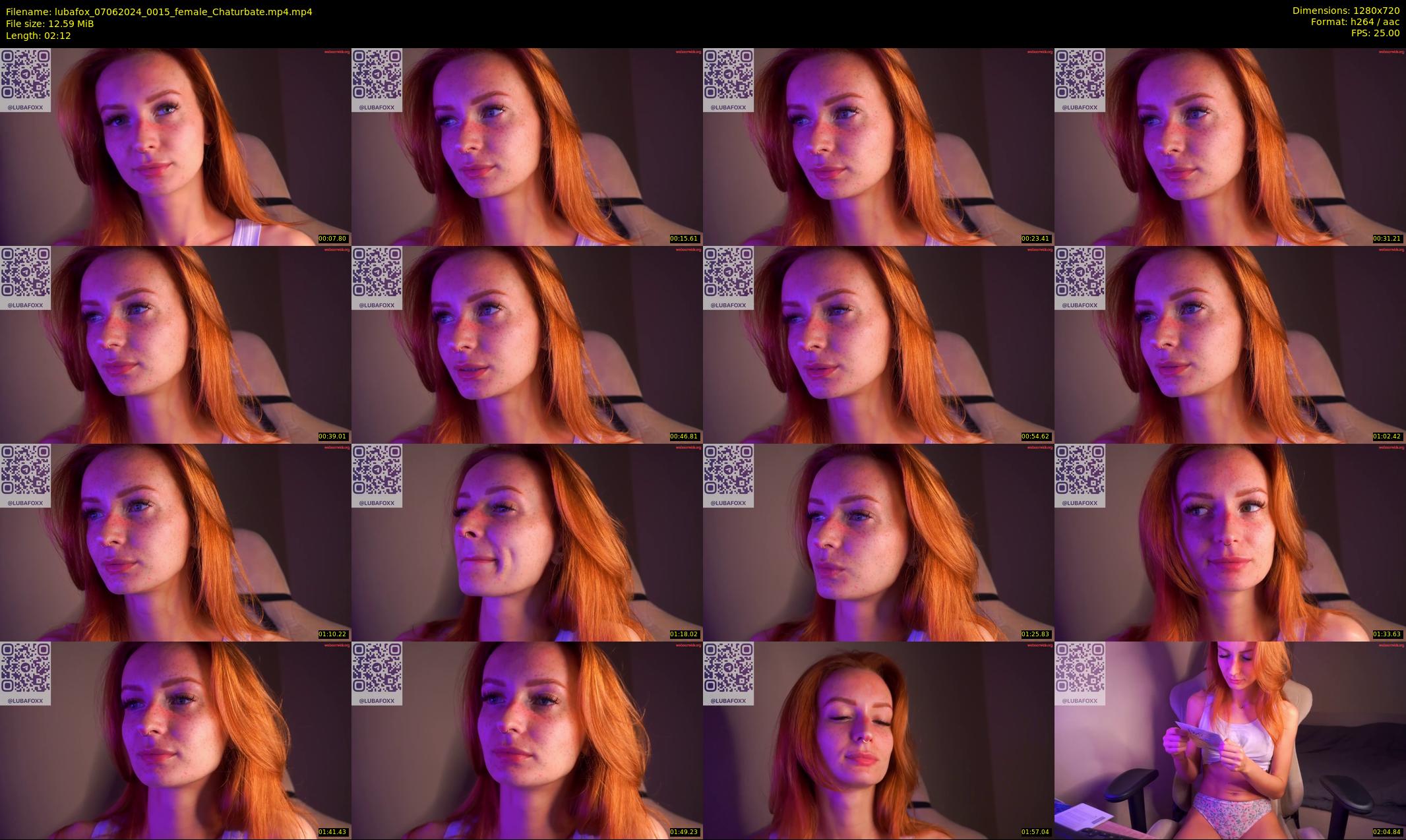 lubafox — 3 minute Chaturbate female cam show recording, 720p, Jun 7, 2024