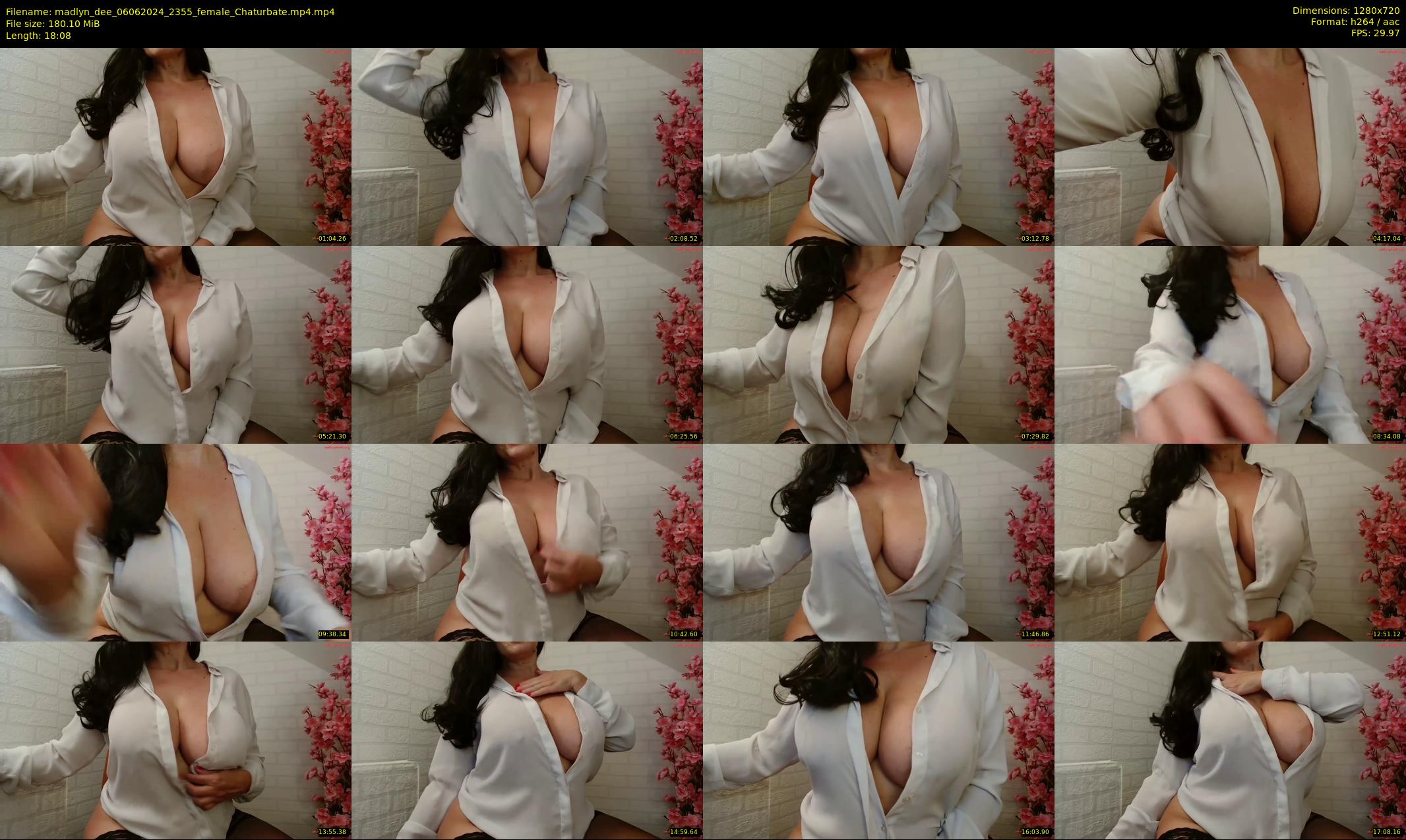 madlyn_dee — 19 minute Chaturbate female cam show recording, 720p, Jun 6, 2024