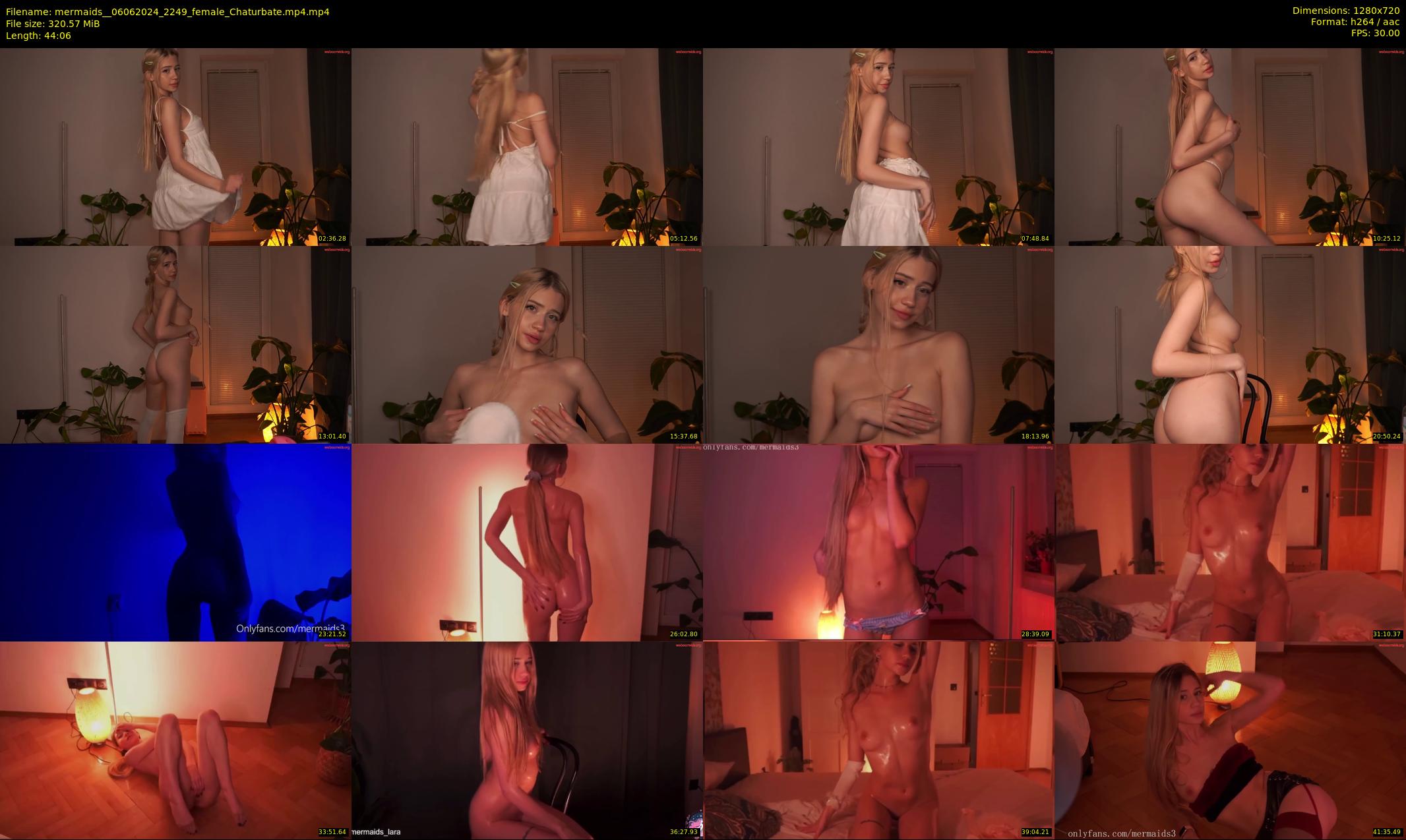 mermaids_ — 45 minute Chaturbate female cam show recording, 720p, Jun 6, 2024