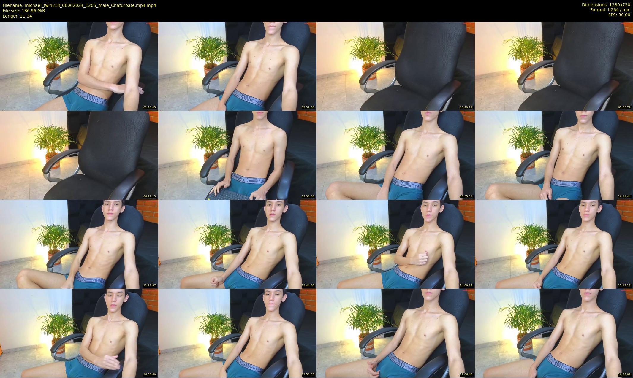 michael_twink18 — 22 minute Chaturbate male cam show recording, 720p, Jun 6, 2024